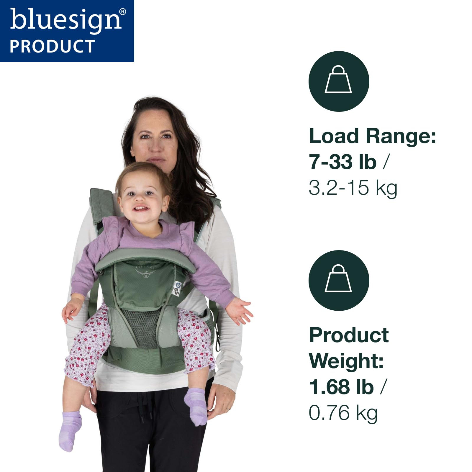 osprey-poco-soft-convertible-baby-carrier-newborn-to-toddler-ergonomic-sling image 2
