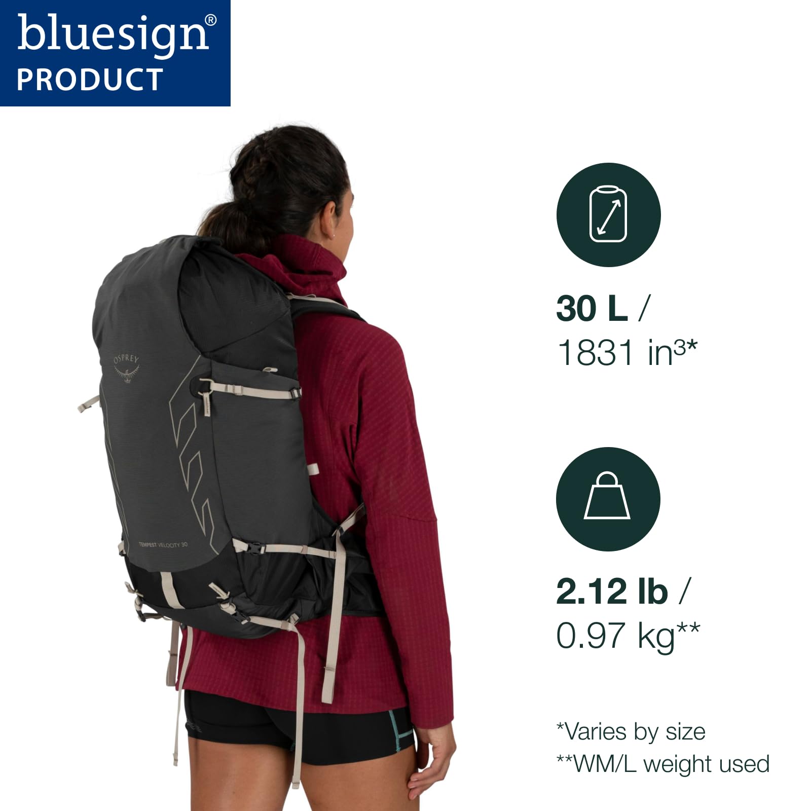 osprey-tempest-velocity-30l-women-s-hiking-backpack image 2