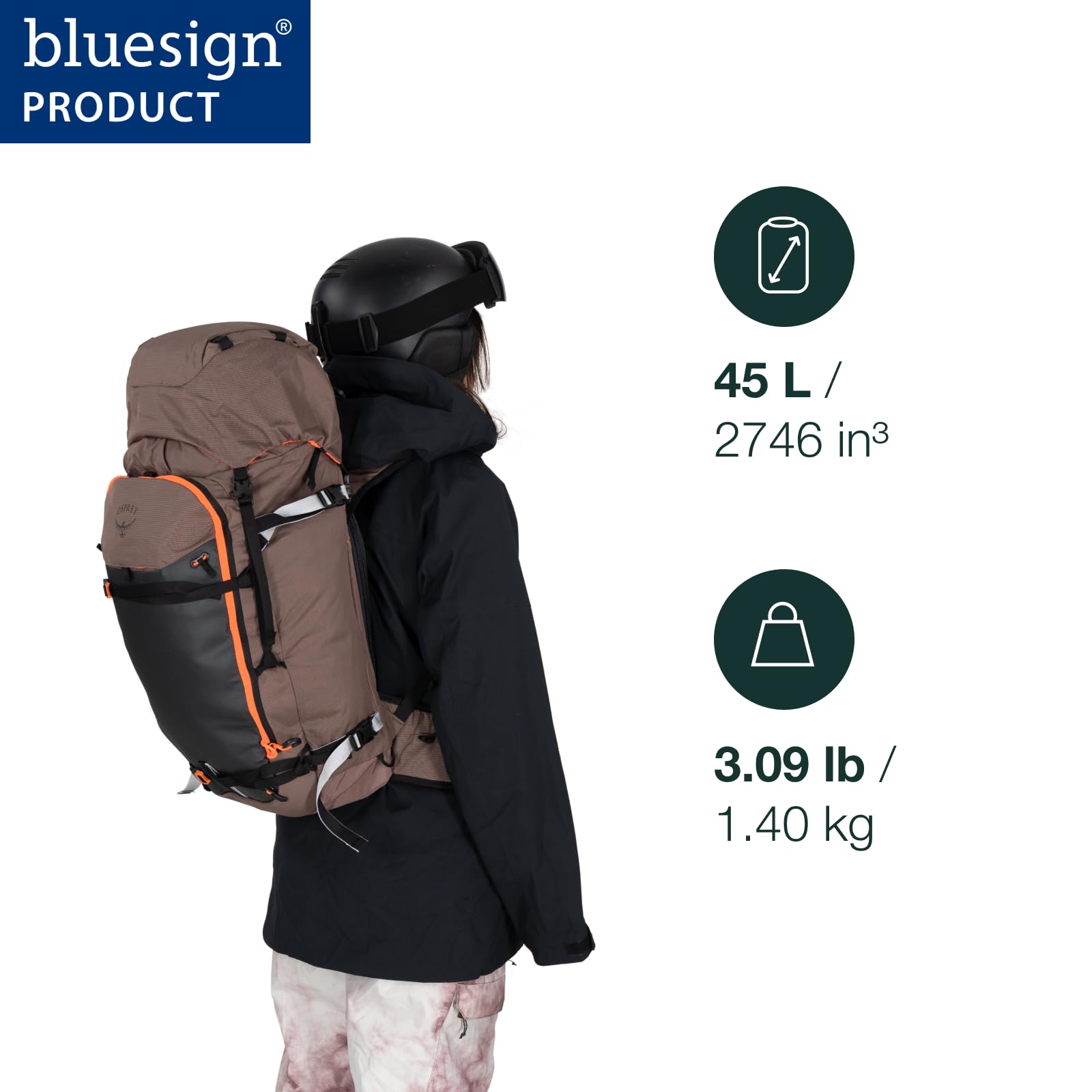 osprey-sopris-45l-women-s-ski-and-snowboard-backpack image 2