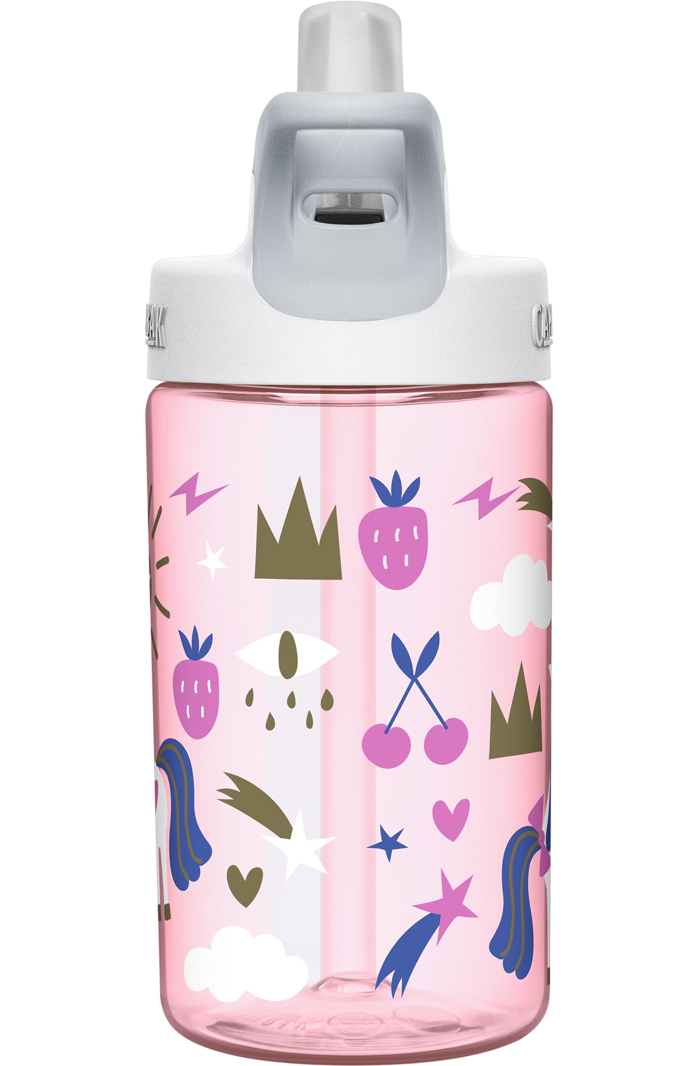 camelbak-eddy-kids-water-bottle-with-big-bite-valve-12oz-unicorn-party image 6