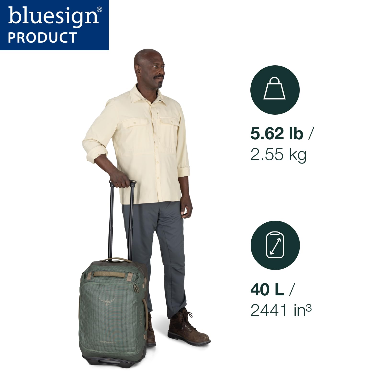osprey-transporter-40l-wheeled-travel-duffel-bag-carry-on-rolling-suitcase image 2