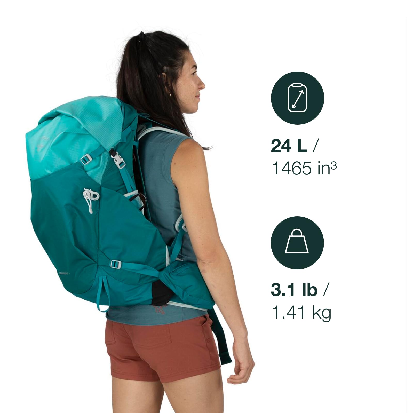 osprey-downburst-24-women-s-hiking-backpack image 2