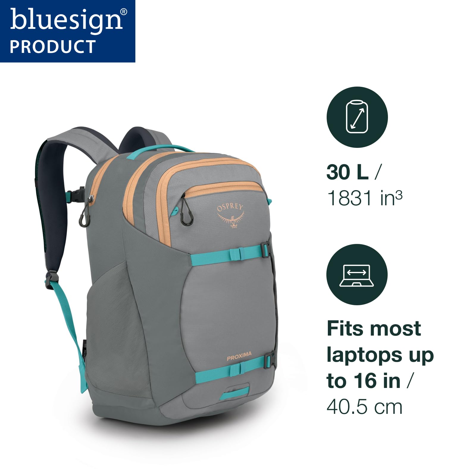 osprey-proxima-30l-campus-laptop-backpack image 2