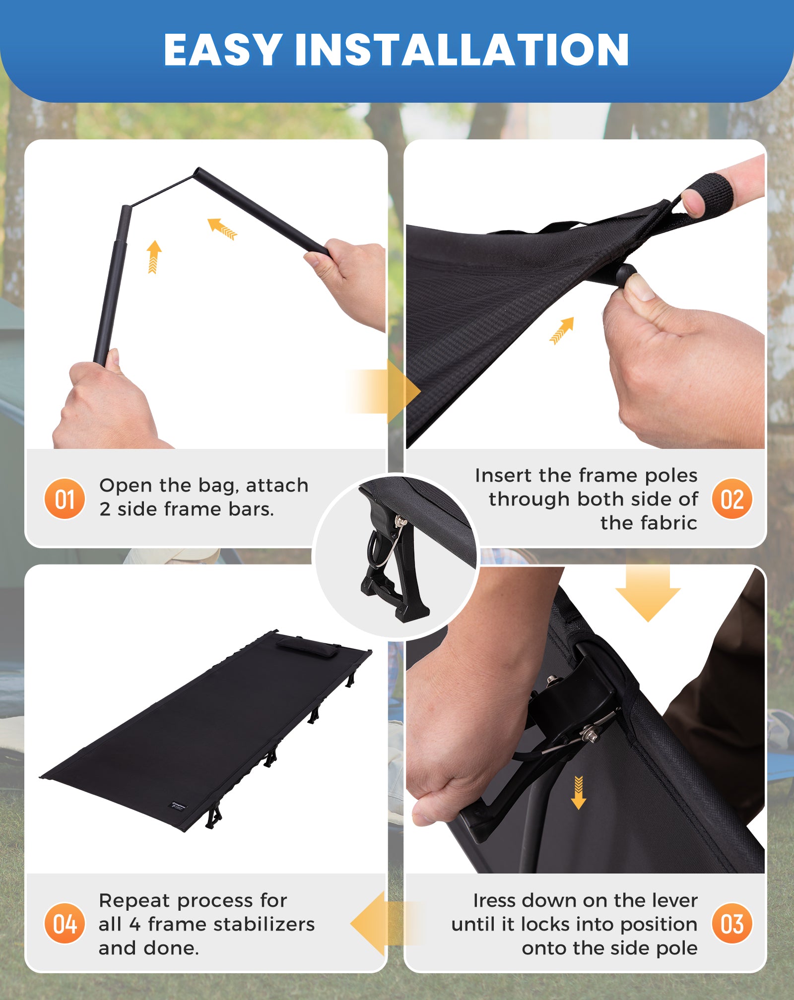kingcamp-aerlite-p20-ultralight-camping-cot image 7