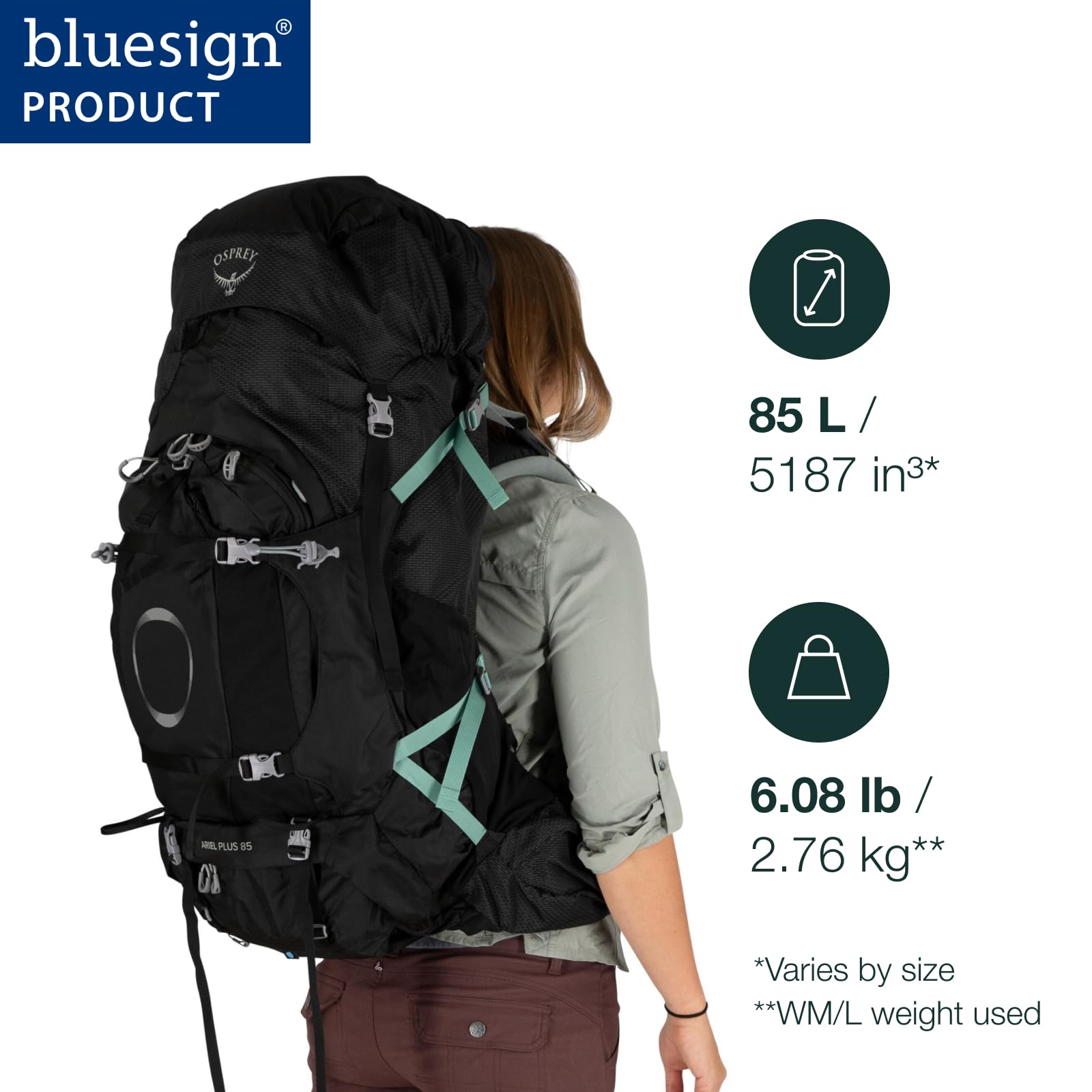 osprey-ariel-plus-85-women-s-backpacking-pack image 2