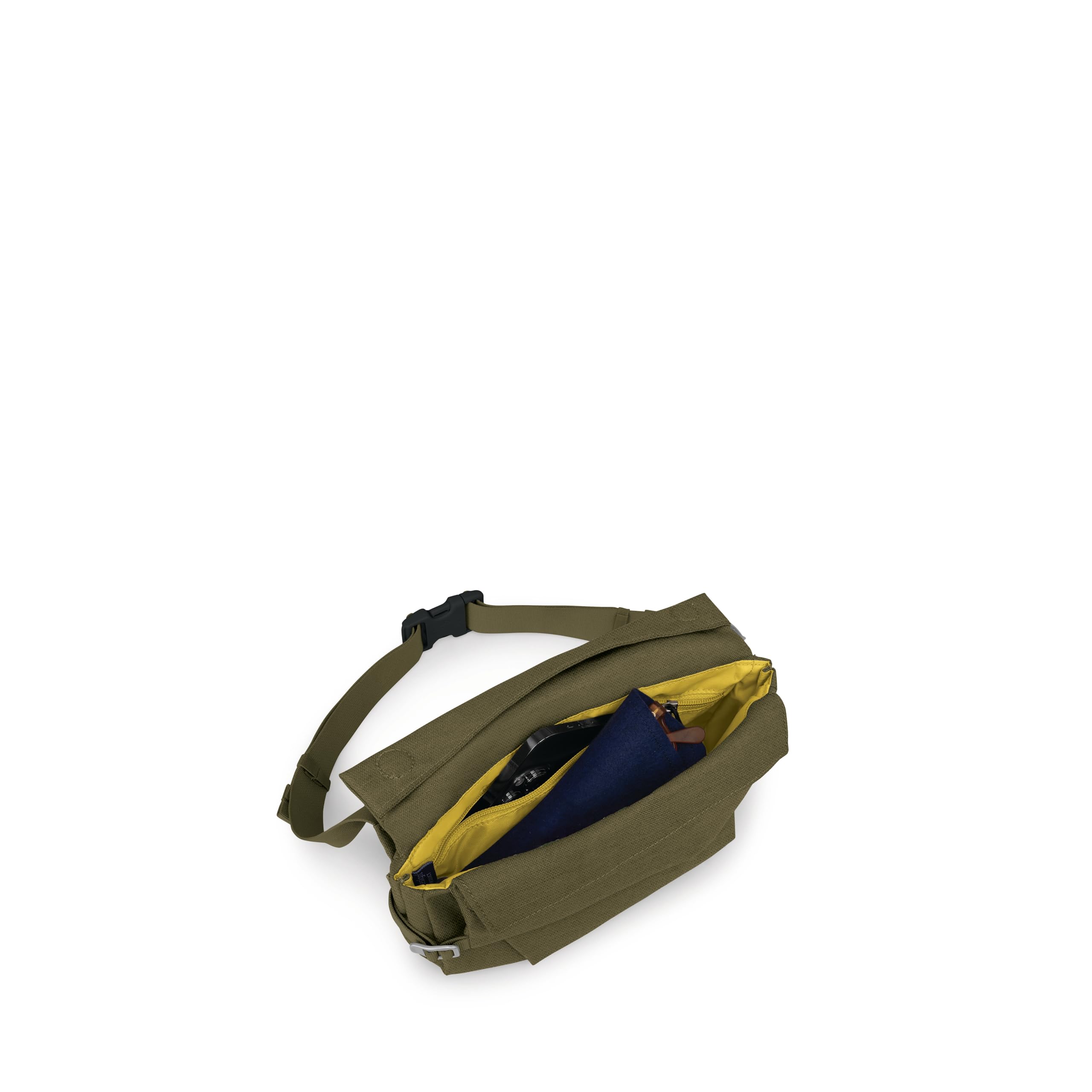 osprey-arcane-hip-pack-adjustable-waist-or-crossbody-bag-large-moss-green-heathe image 7