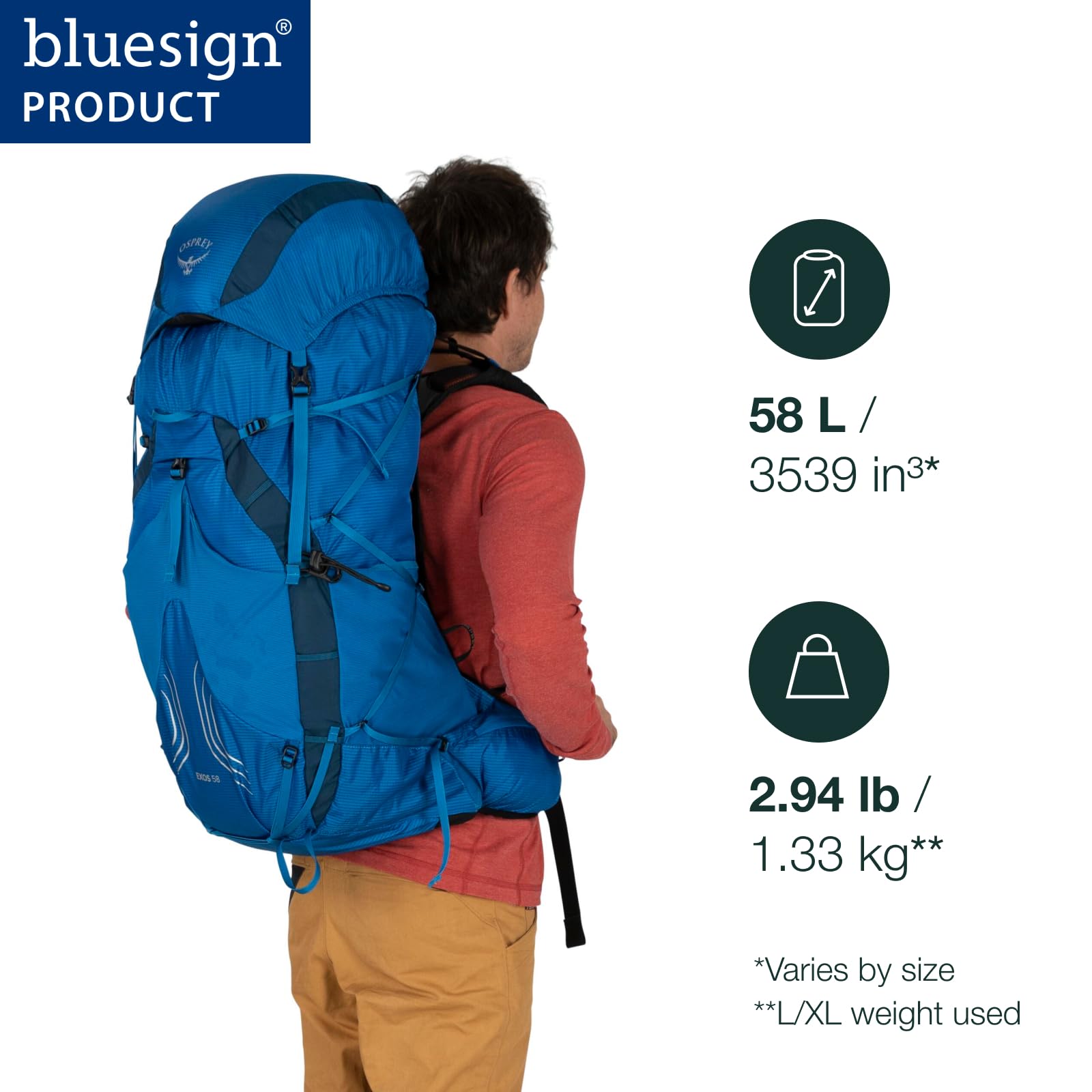 osprey-exos-58-men-s-ultralight-backpacking-backpack image 2