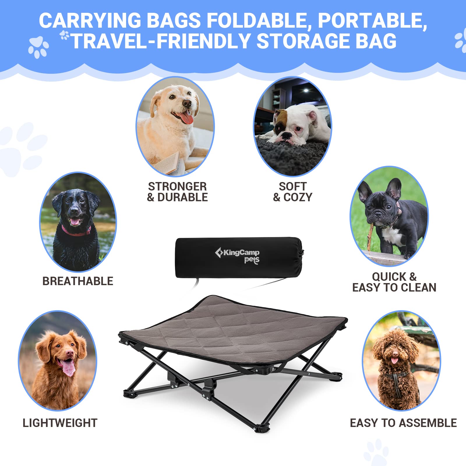 kingcamp-pets-sedum-l-plus-dog-bed-cot image 5