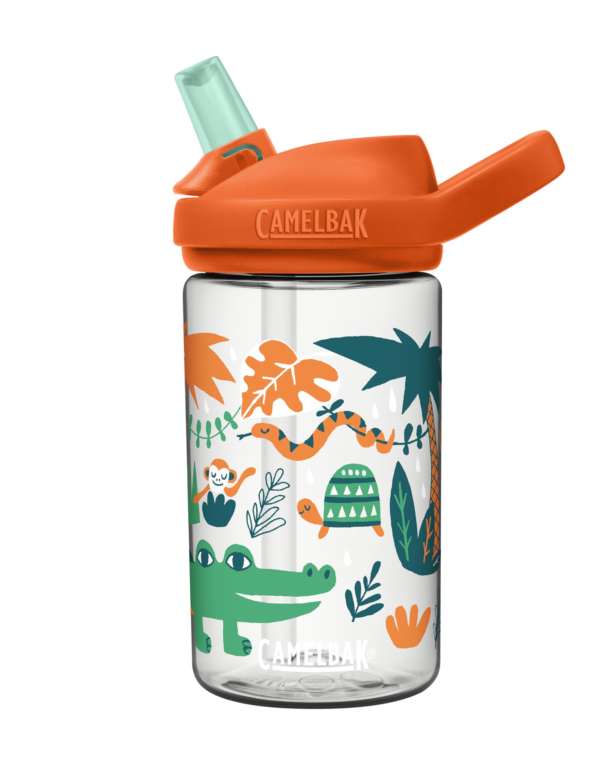 camelbak-eddy-kids-water-bottle-with-bite-valve-straw-14-oz-leak-resistant-spill image 1