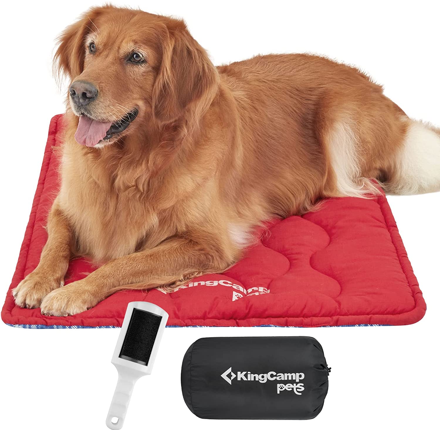 kingcamp-washable-dog-pad-mat-soft-foam-pet-bed image 4