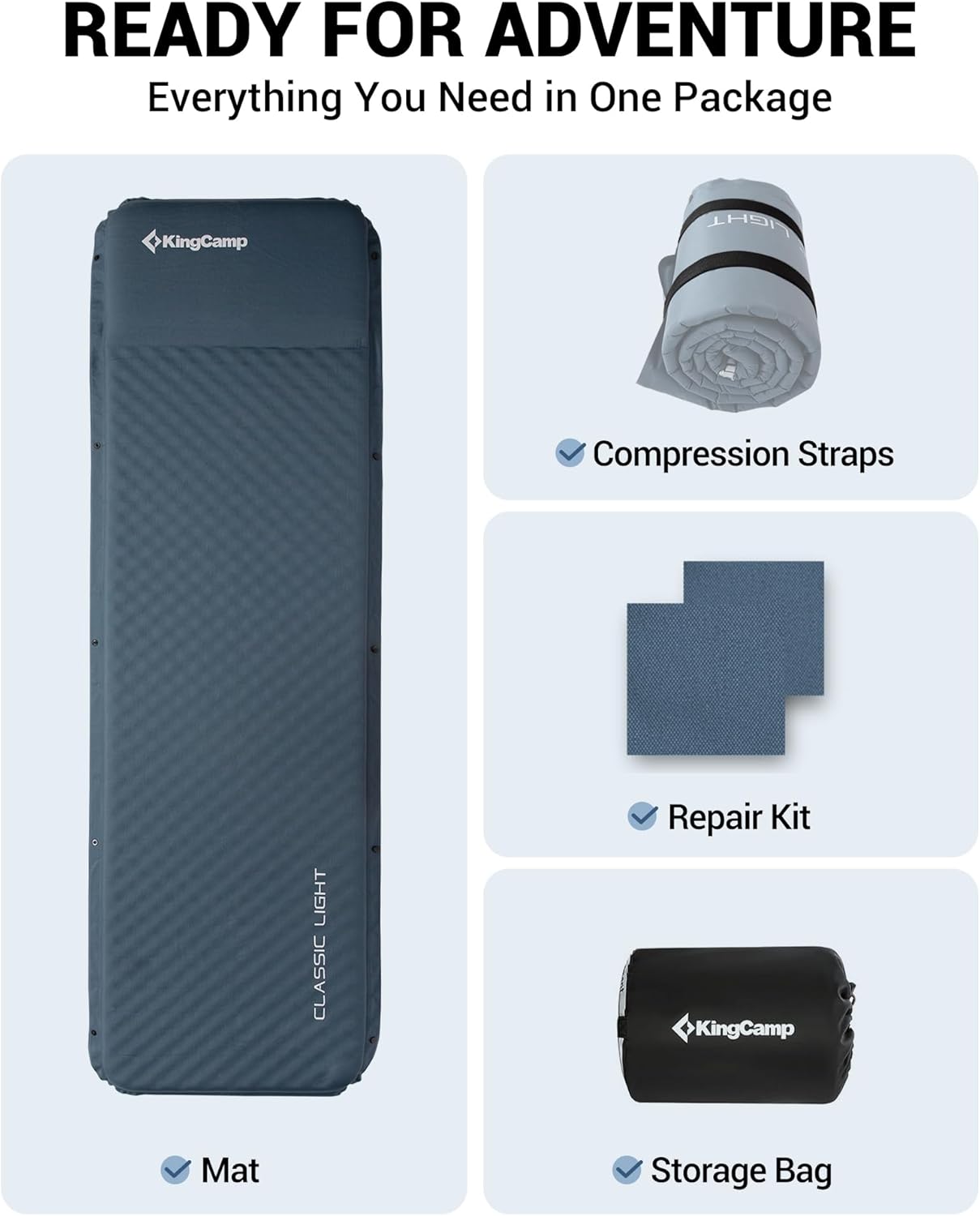 kingcamp-classic-light-3-0-self-inflating-sleeping-pad image 6