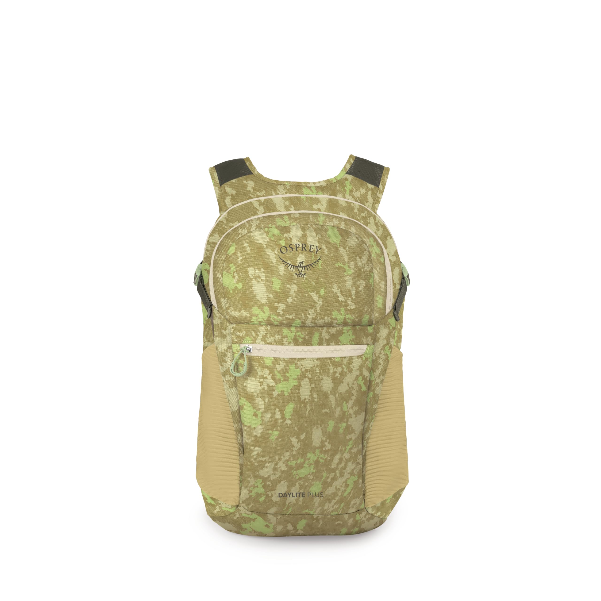 osprey-daylite-plus-20l-daypack-sunlit-lichen-print-gravel-tan-recycled-fabric image 1