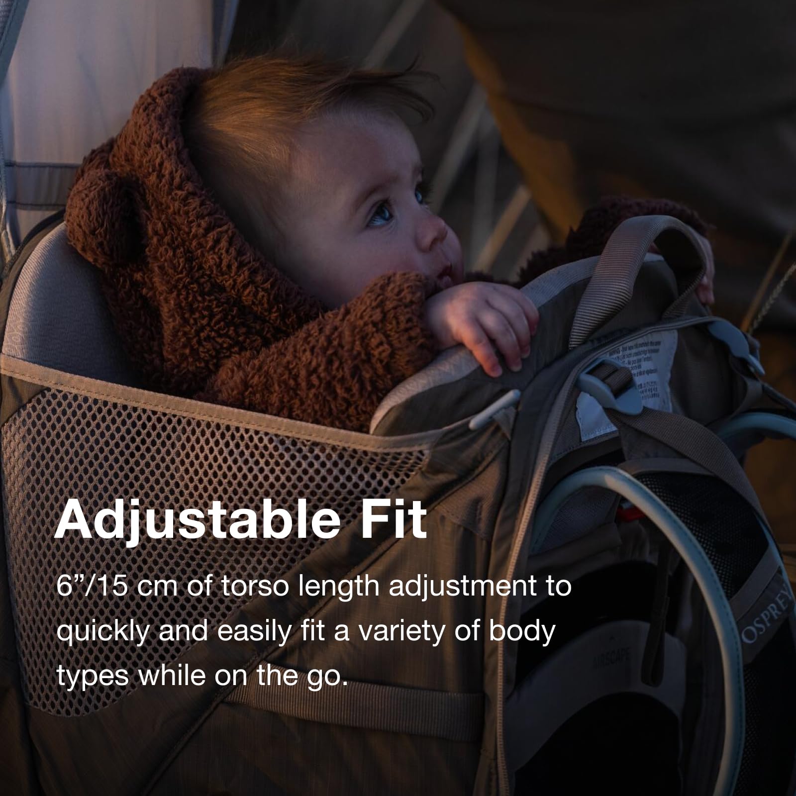 osprey-poco-child-carrier-backpack-adjustable-hiking-carrier-with-sunshade image 5