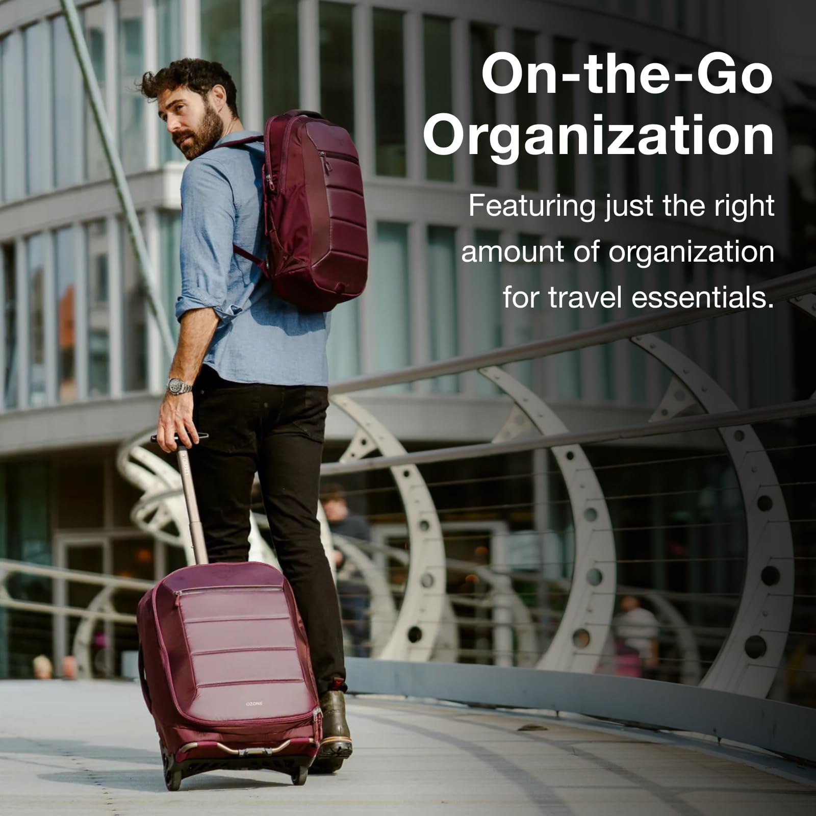 osprey-ozone-2-wheel-carry-on-lightweight-rolling-luggage-40l-black image 5