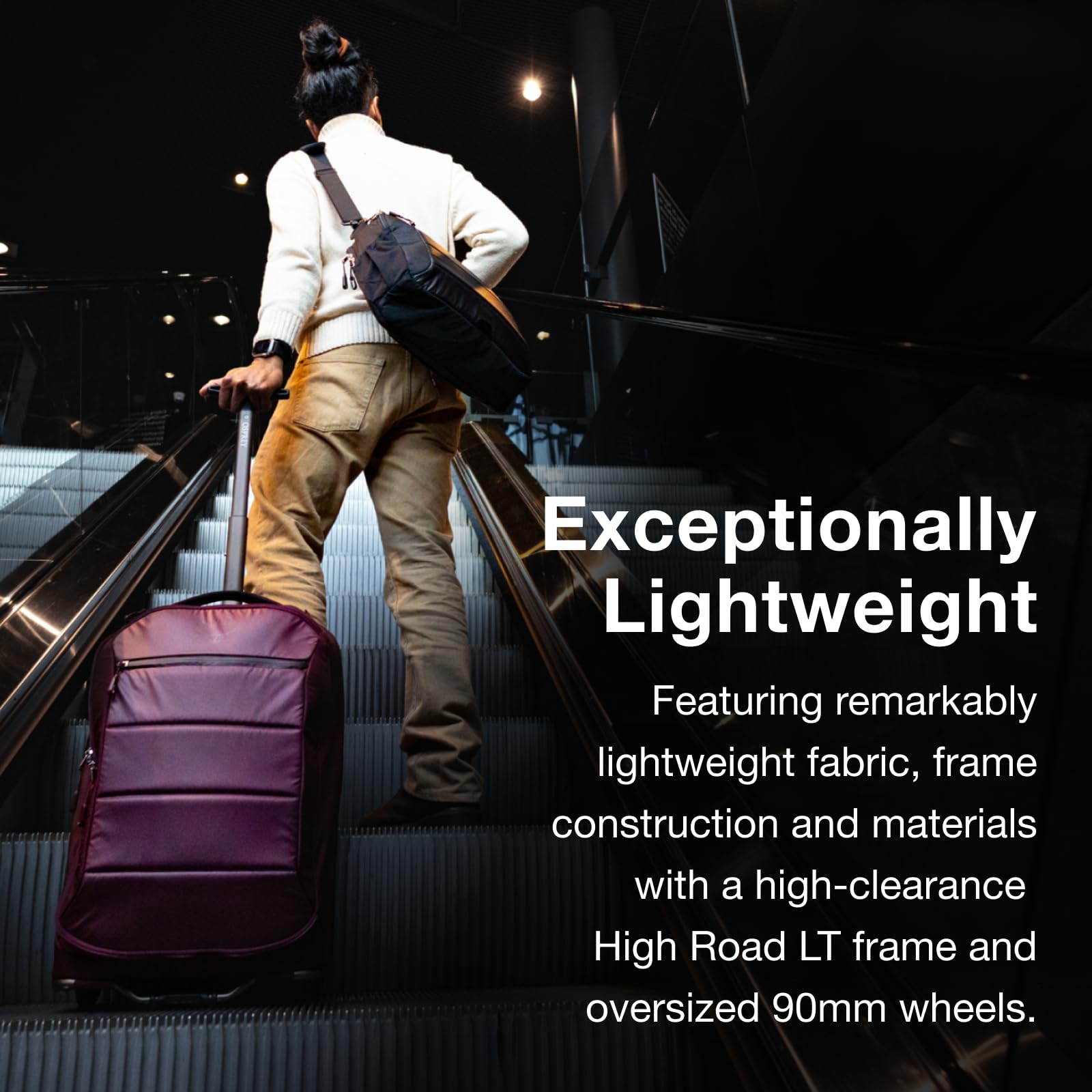 osprey-ozone-2-wheel-carry-on-lightweight-rolling-luggage-40l-black image 3