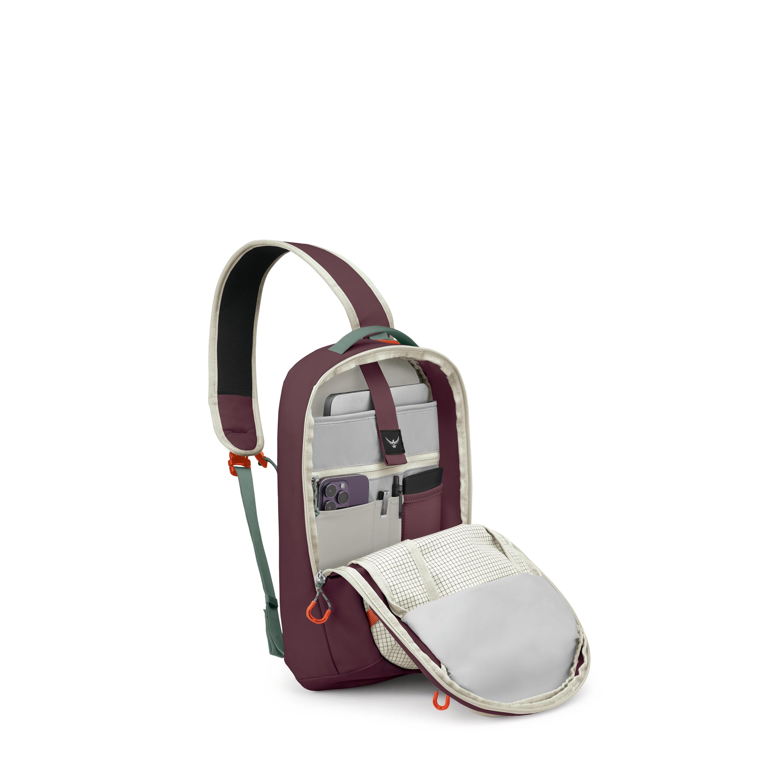 osprey-transporter-crossbody-sling-small-everyday-backpack-mystery-white-moody-b image 8