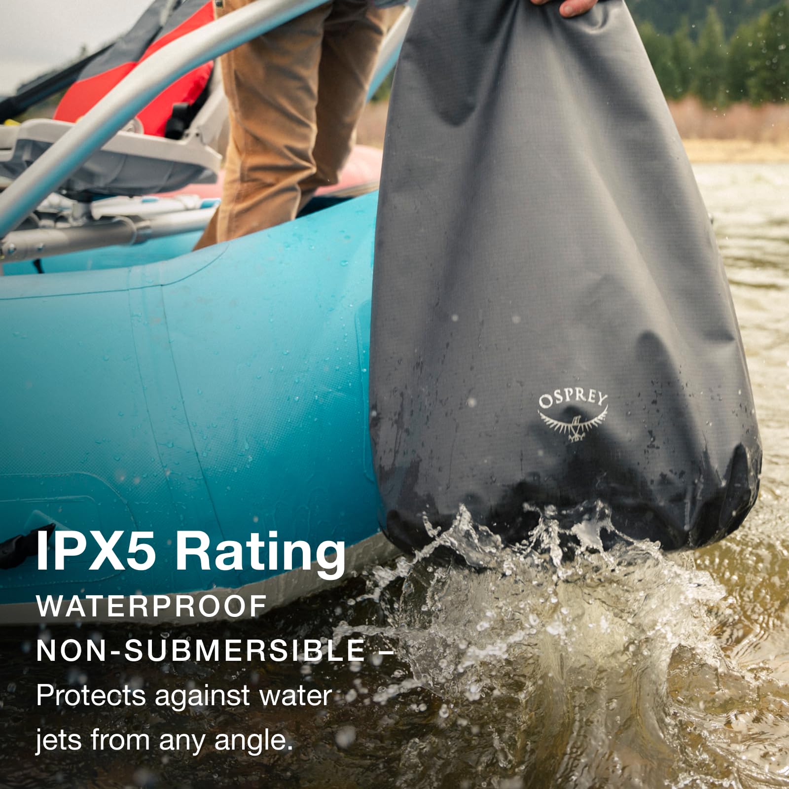 osprey-wildwater-waterproof-dry-bag-15l-recycled-nylon-ipx5 image 3
