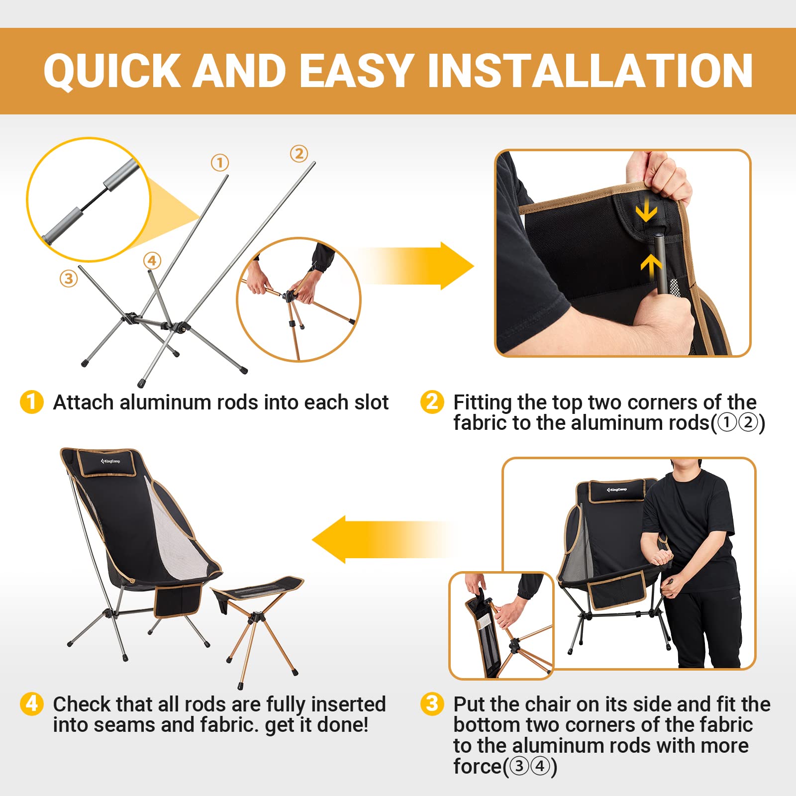 kingcamp-ultralight-chair-with-footrest-set image 4