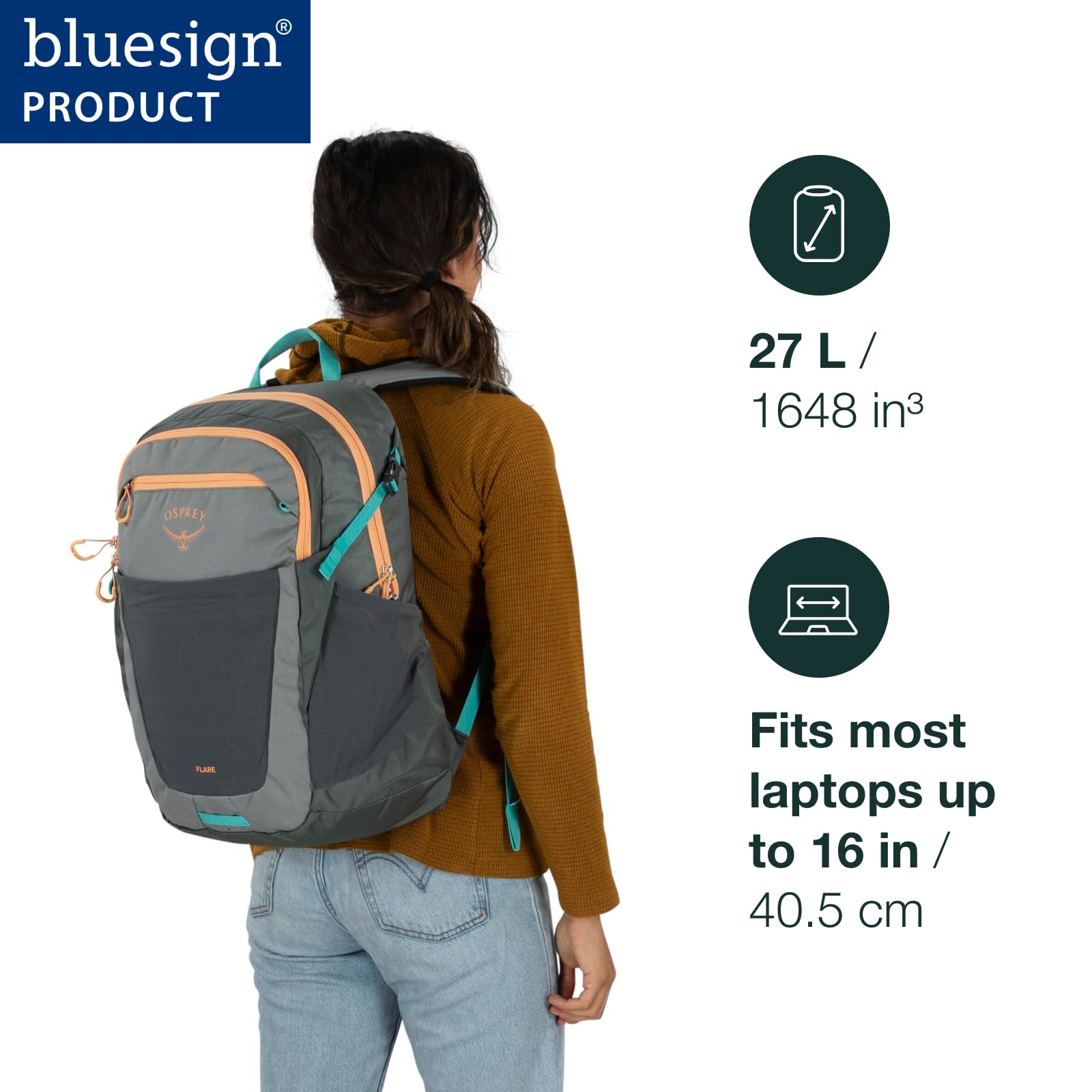 osprey-flare-commuter-laptop-backpack image 2