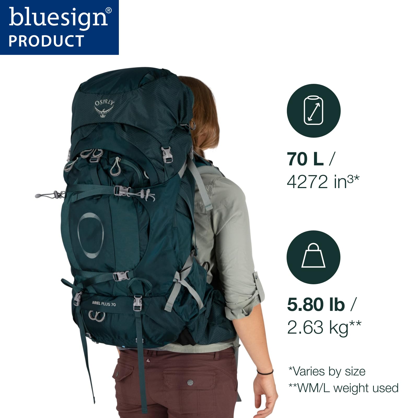 osprey-ariel-plus-70-women-s-backpacking-backpack image 2