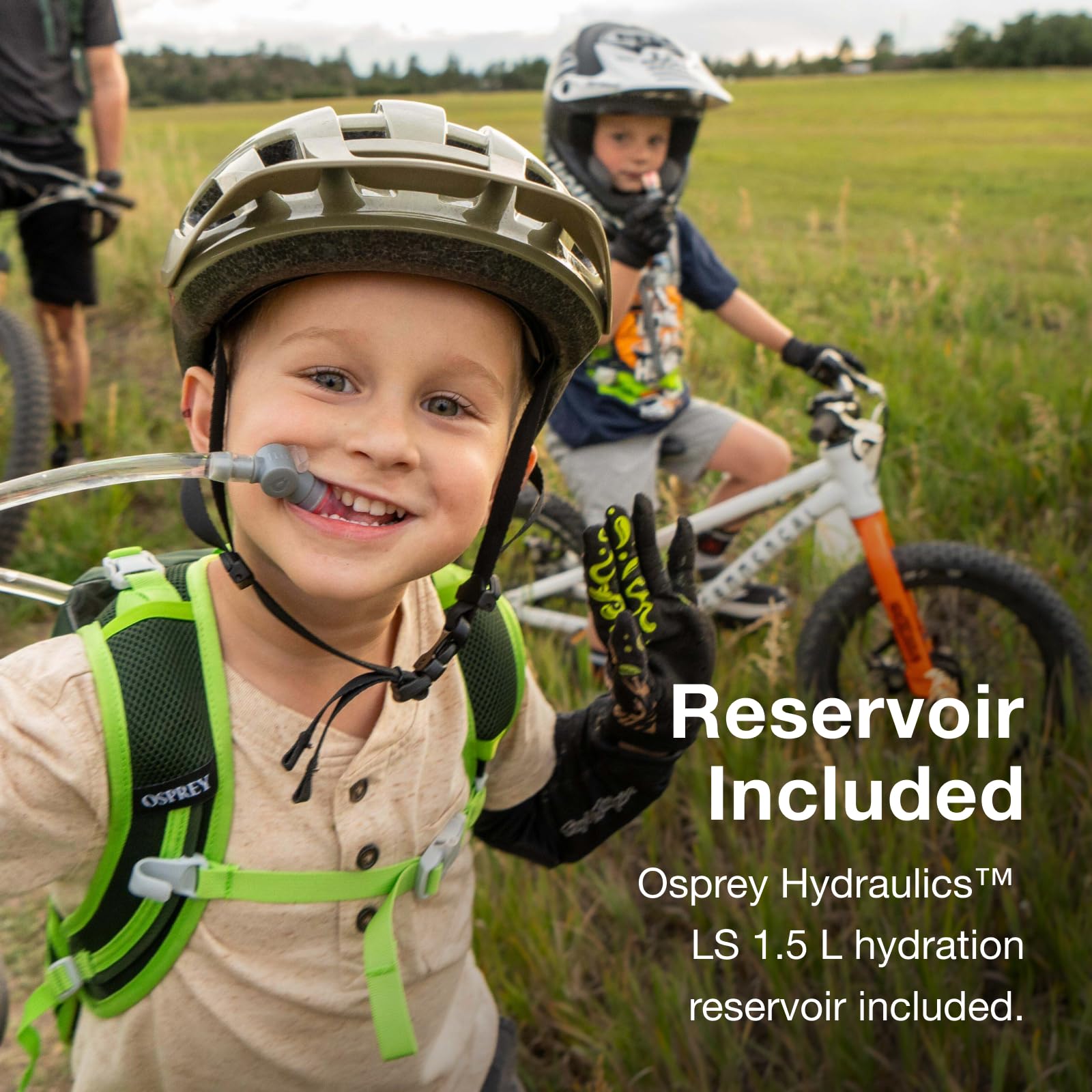 osprey-moki-3l-kids-biking-backpack-with-hydraulics-reservoir-blue-spikemoss image 4