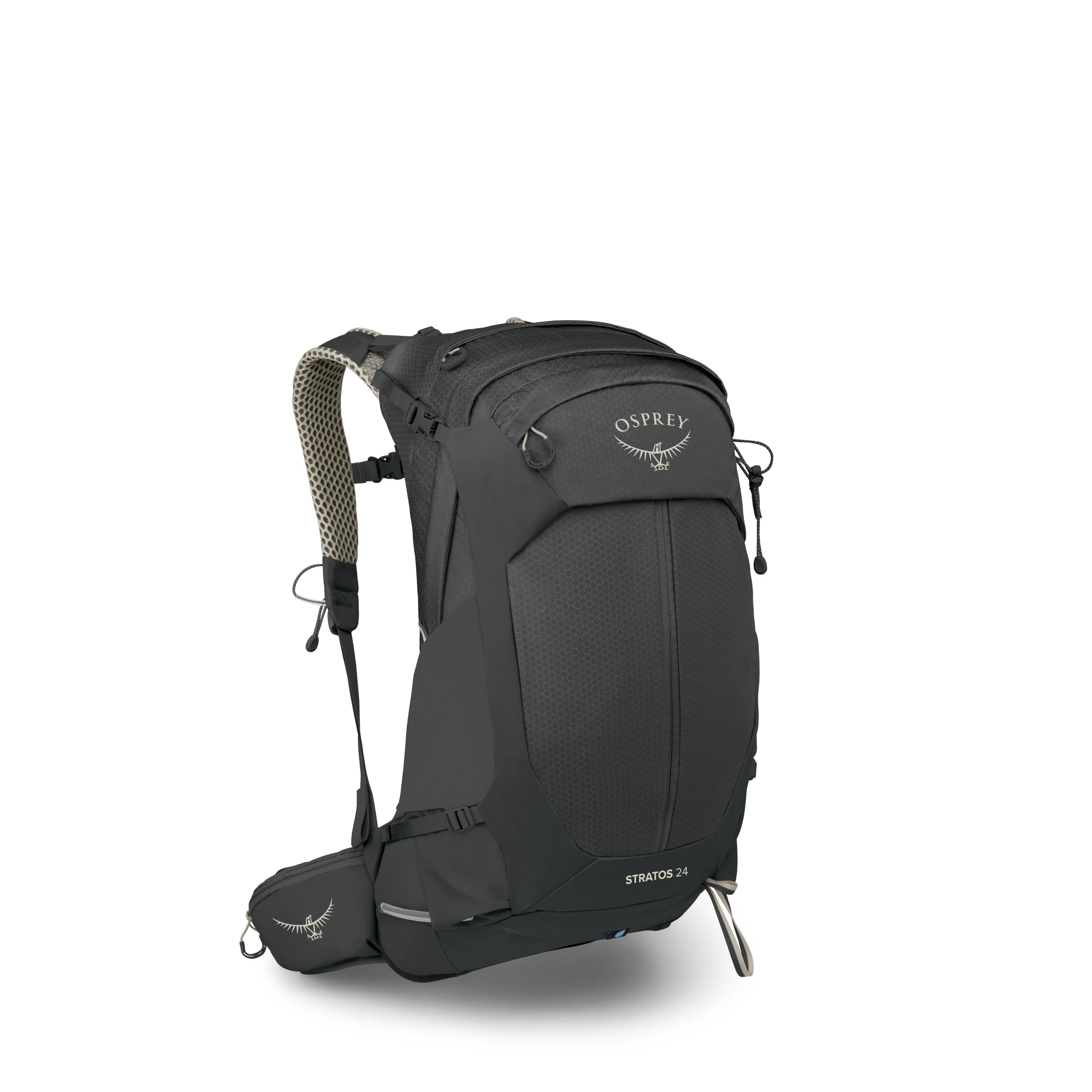 osprey-stratos-24-men-s-hiking-backpack-ventilated-daypack-with-raincover-raven- image 1