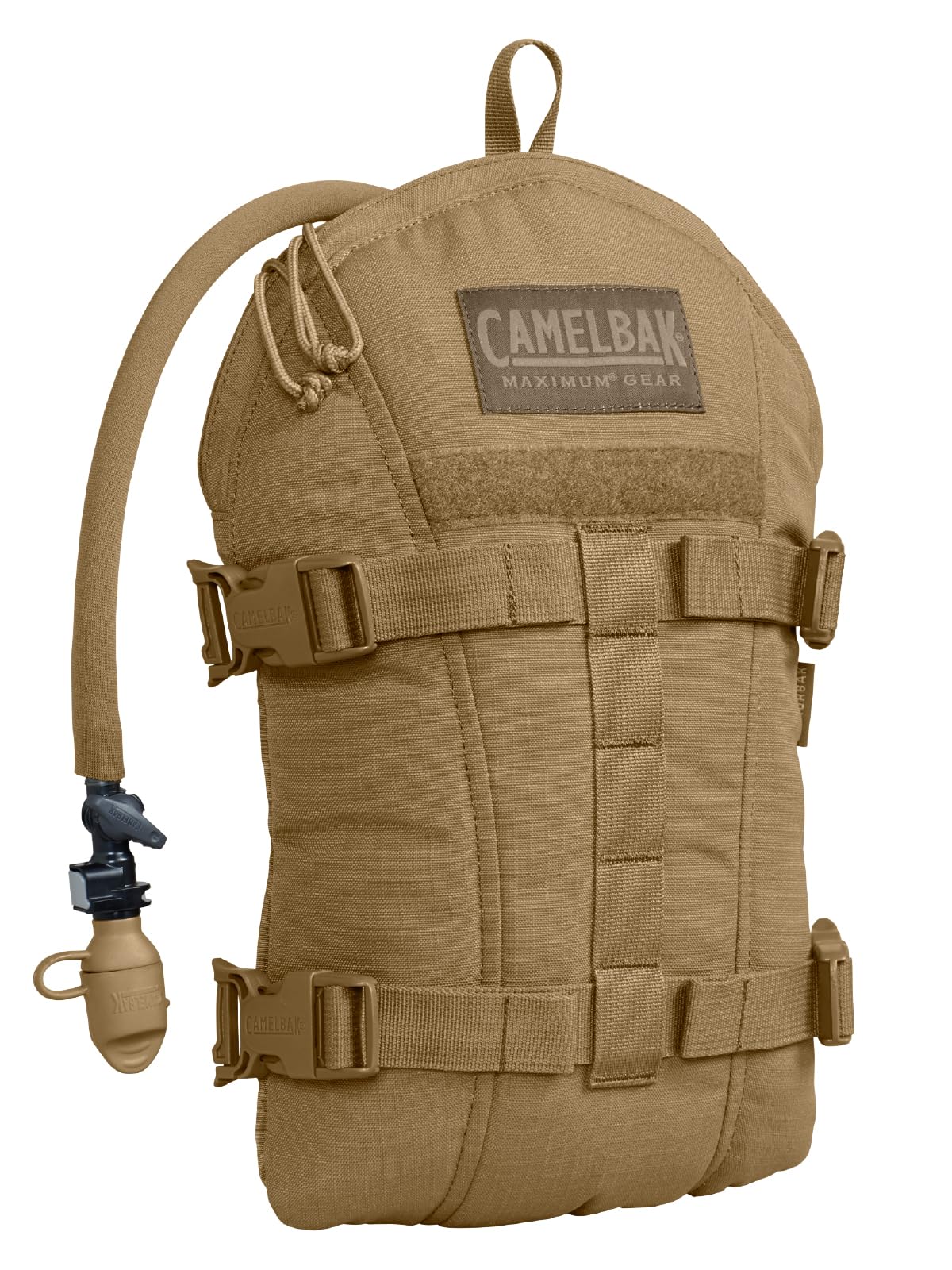 camelbak-armorbak-tactical-hydration-pack-100-oz-mil-spec-crux-reservoir-coyote image 1