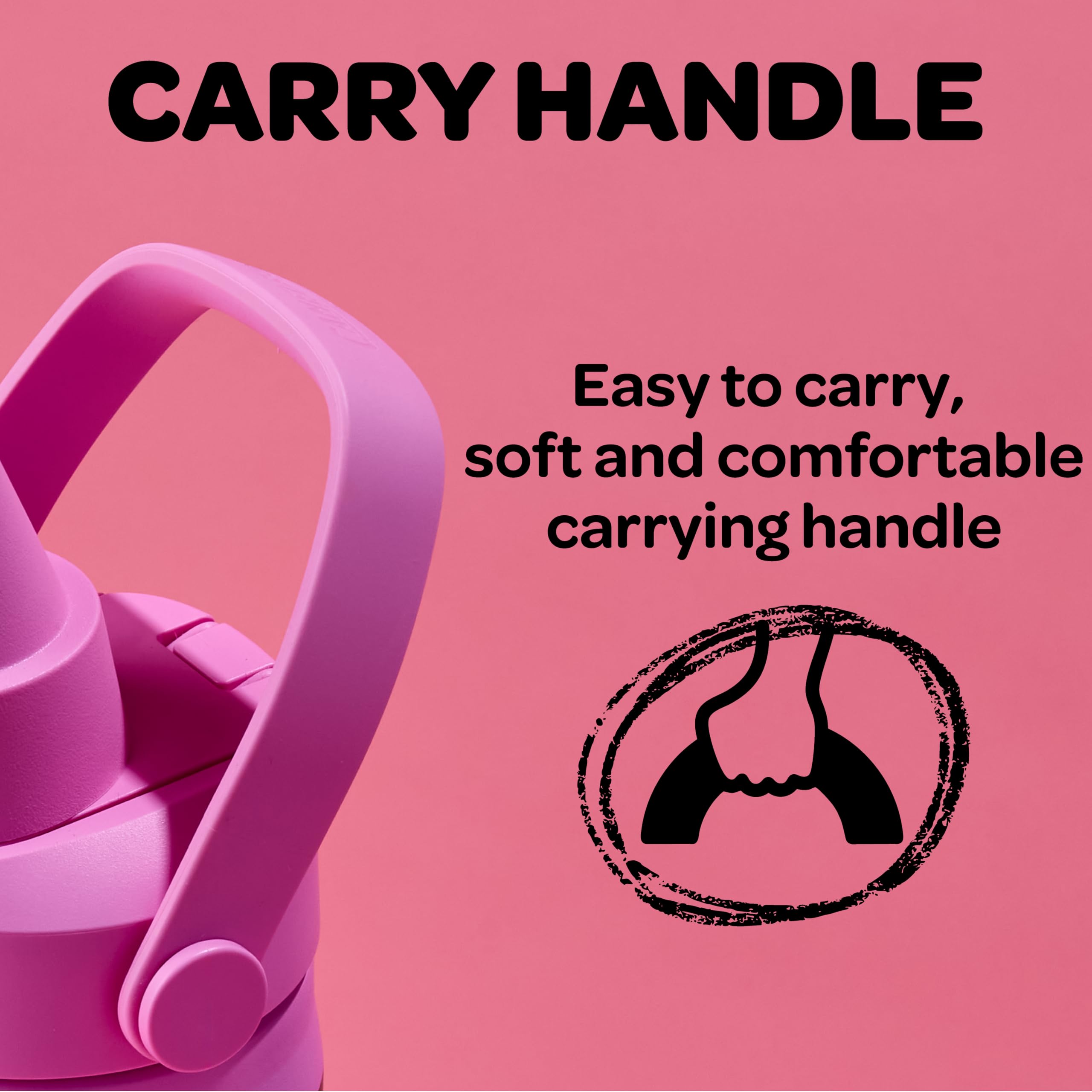 camelbak-crayola-chug-insulated-stainless-steel-water-bottle-16oz-carnation-pink image 6