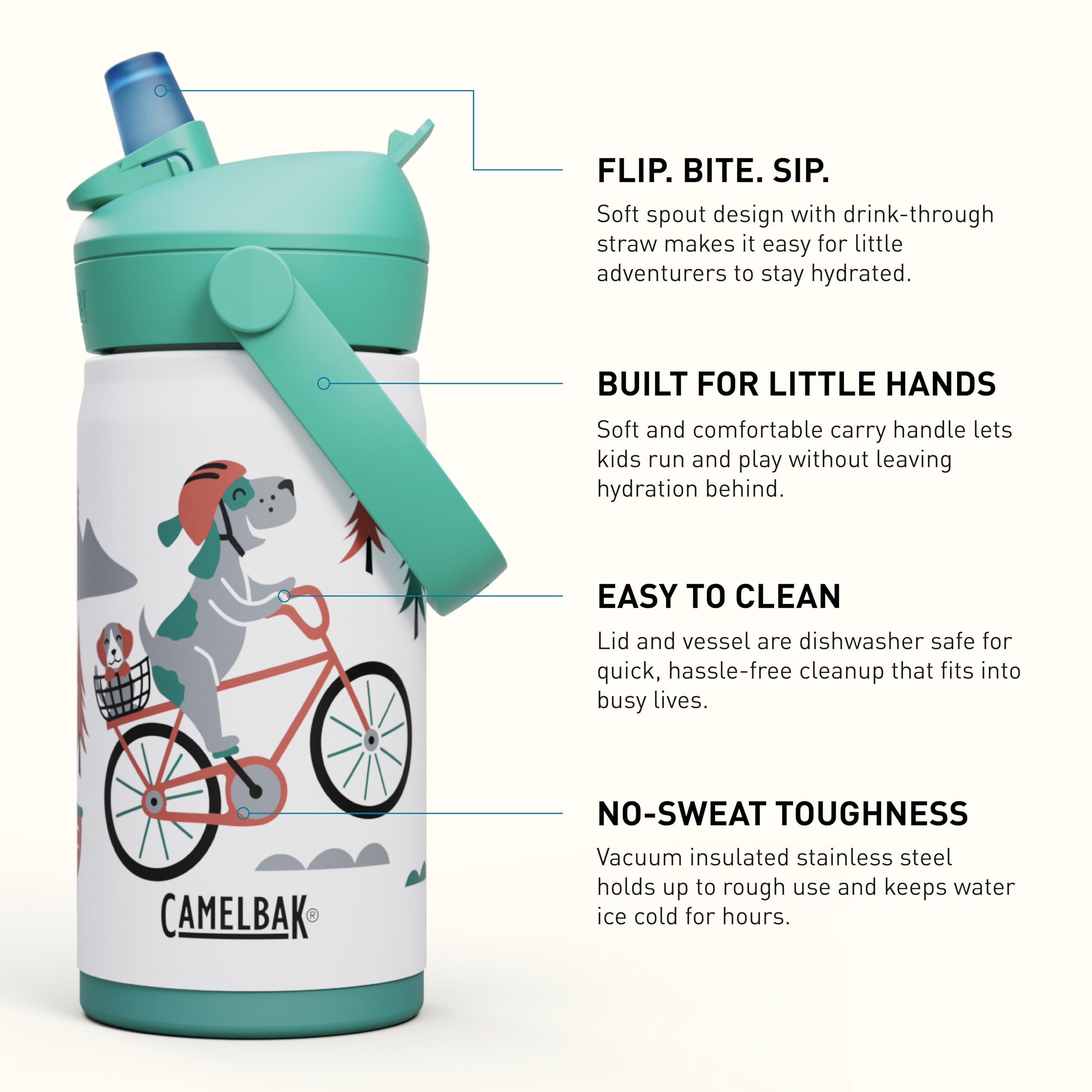 camelbak-thrive-flip-straw-kids-stainless-steel-water-bottle-12oz image 3