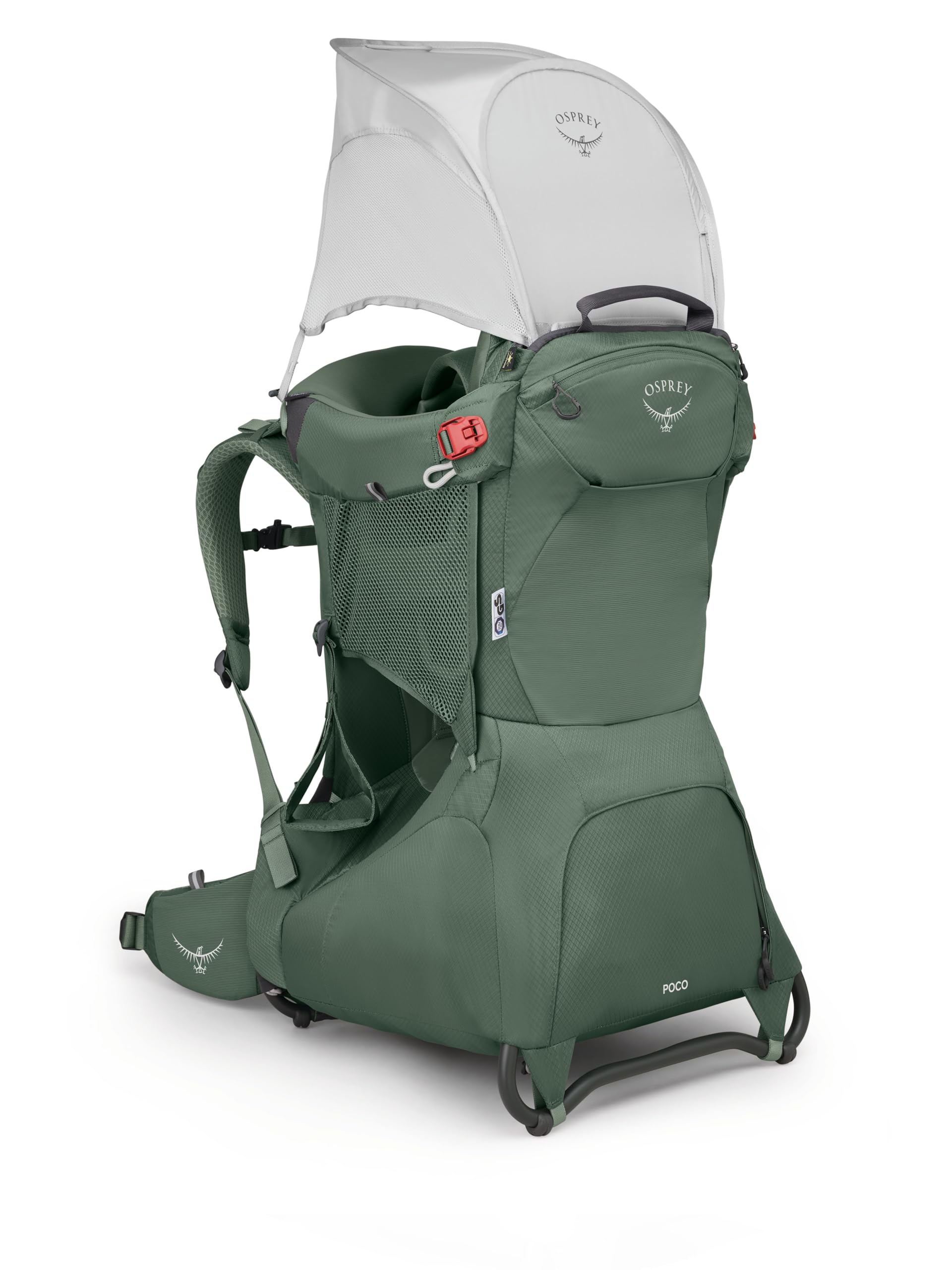 osprey-poco-child-carrier-backpack-adjustable-hiking-carrier-with-sunshade image 6