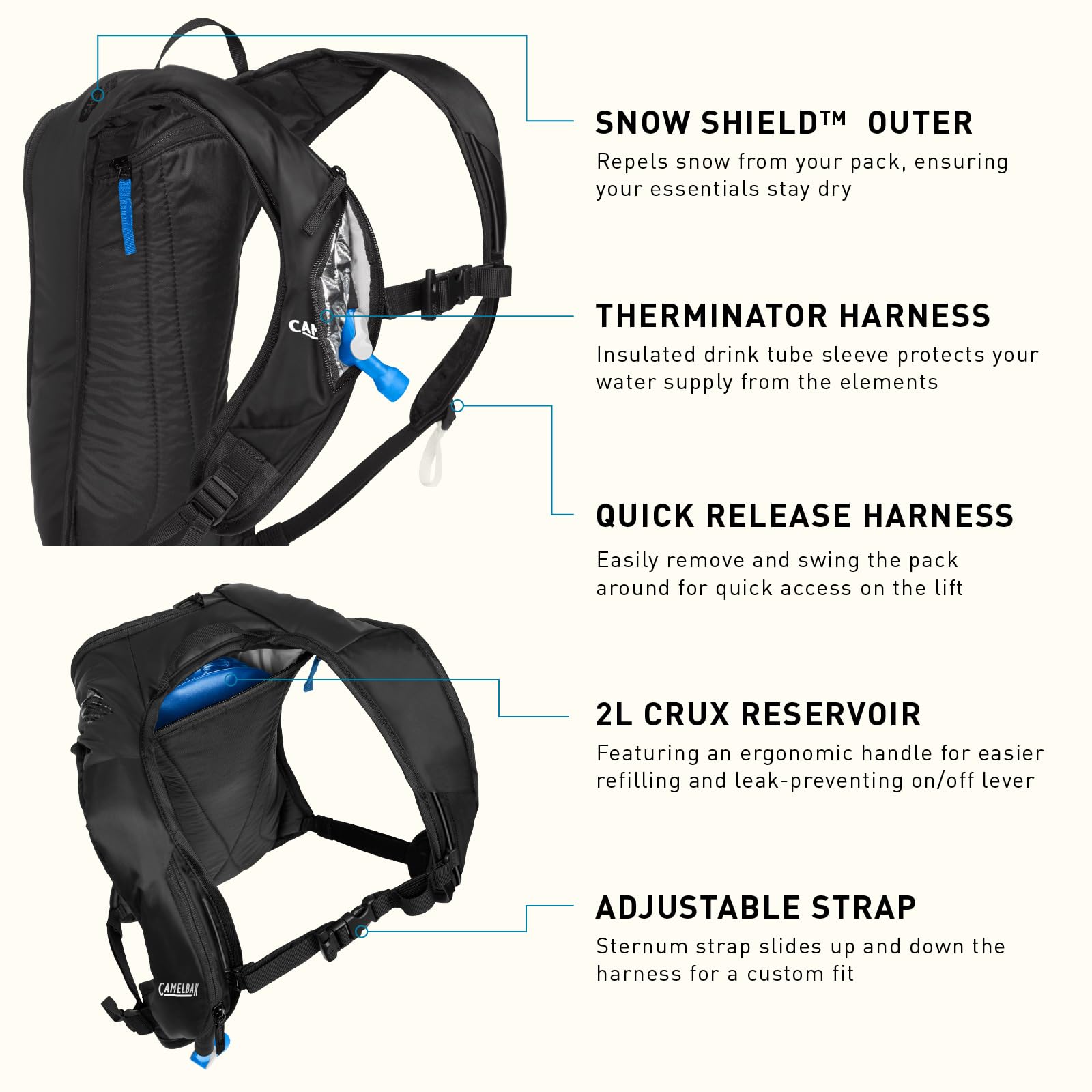 camelbak-zoid-snow-hydration-pack-with-70oz-crux-reservoir image 7