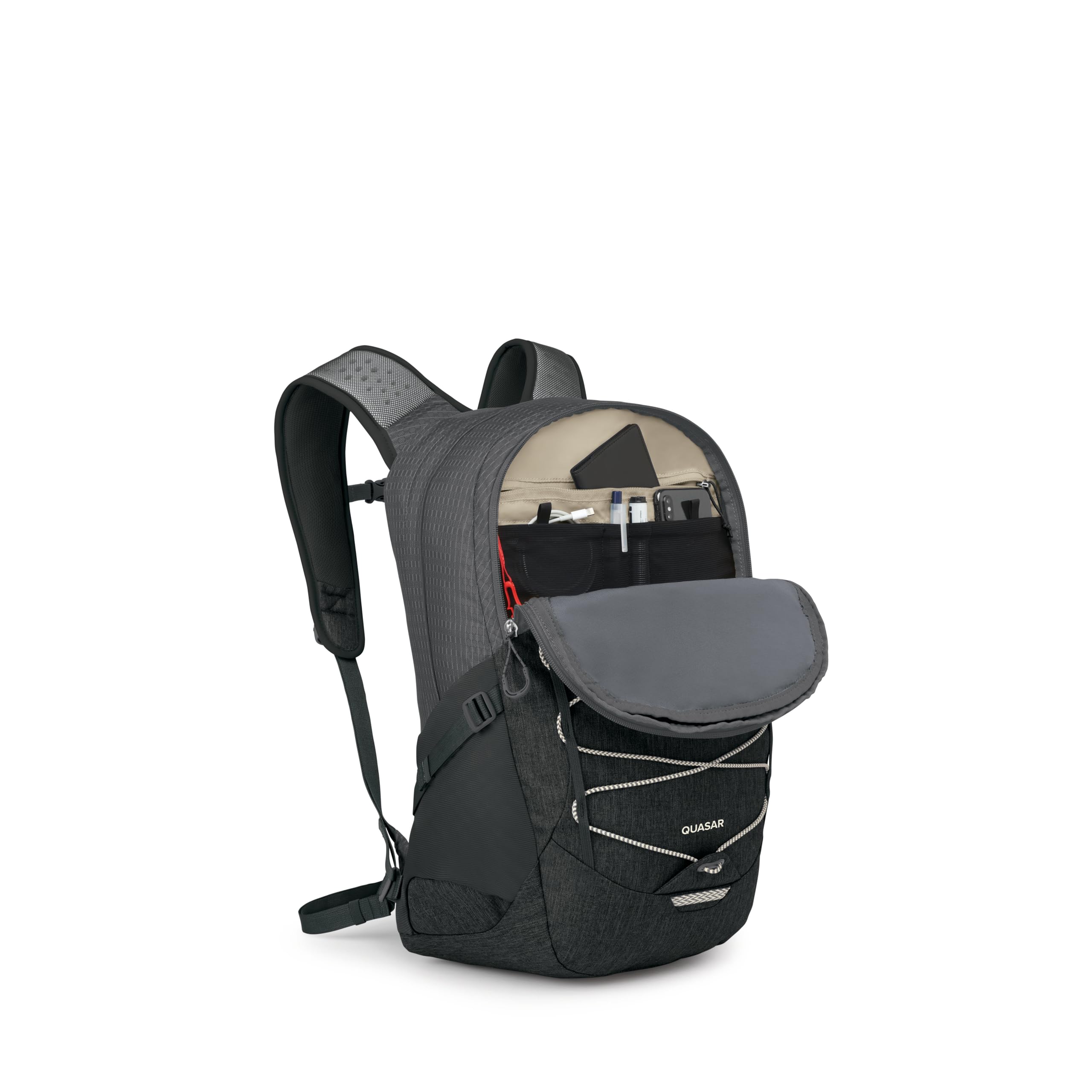 osprey-quasar-26-commuter-backpack-with-laptop-sleeve-phantom-grey-heather image 7
