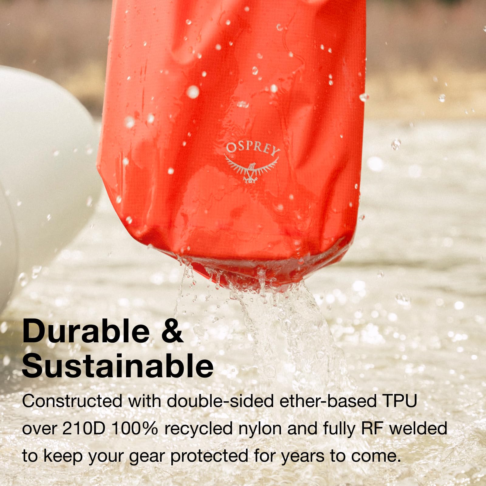 osprey-wildwater-waterproof-dry-bag-15l-recycled-nylon-ipx5 image 4