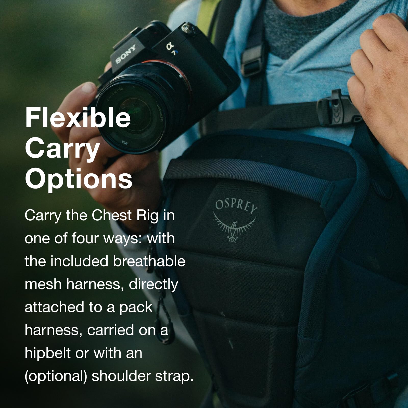 osprey-camera-chest-rig-charcoal-grey image 4