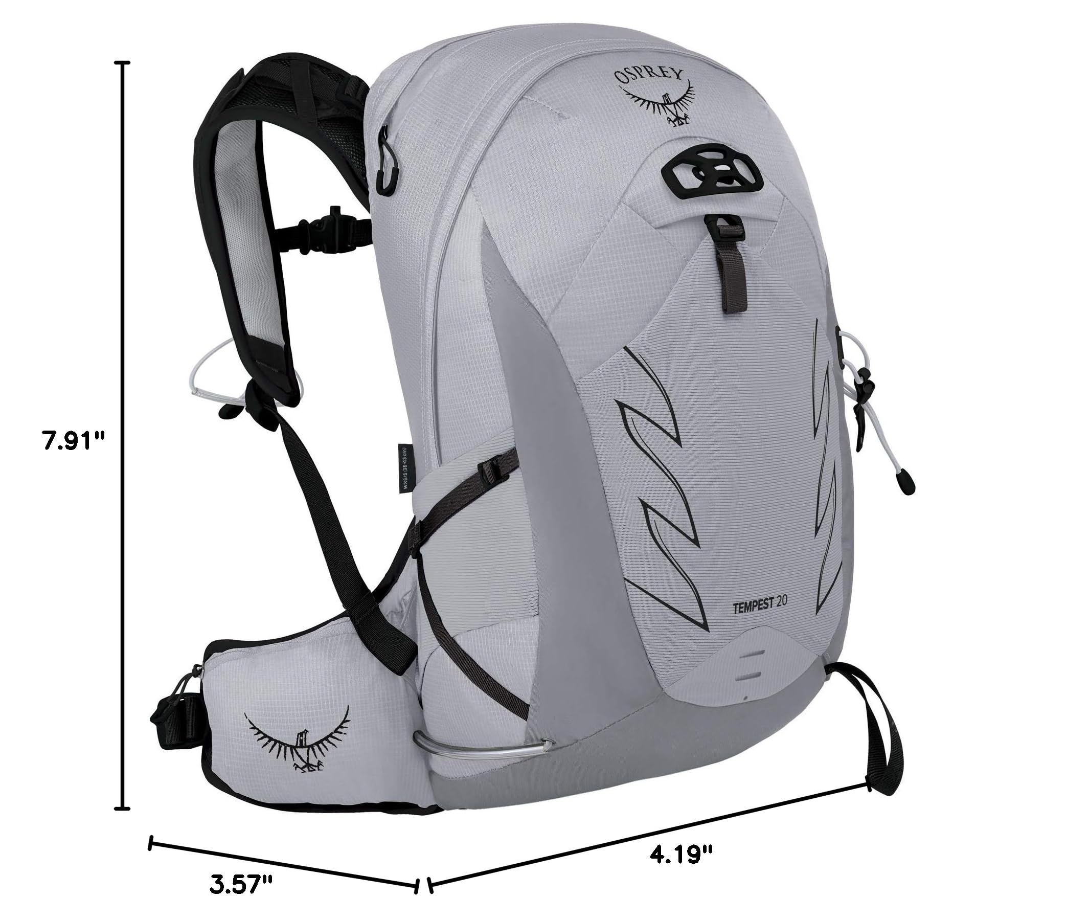 osprey-tempest-20l-women-s-hiking-backpack-with-hipbelt-aluminum-grey-wm-l image 4