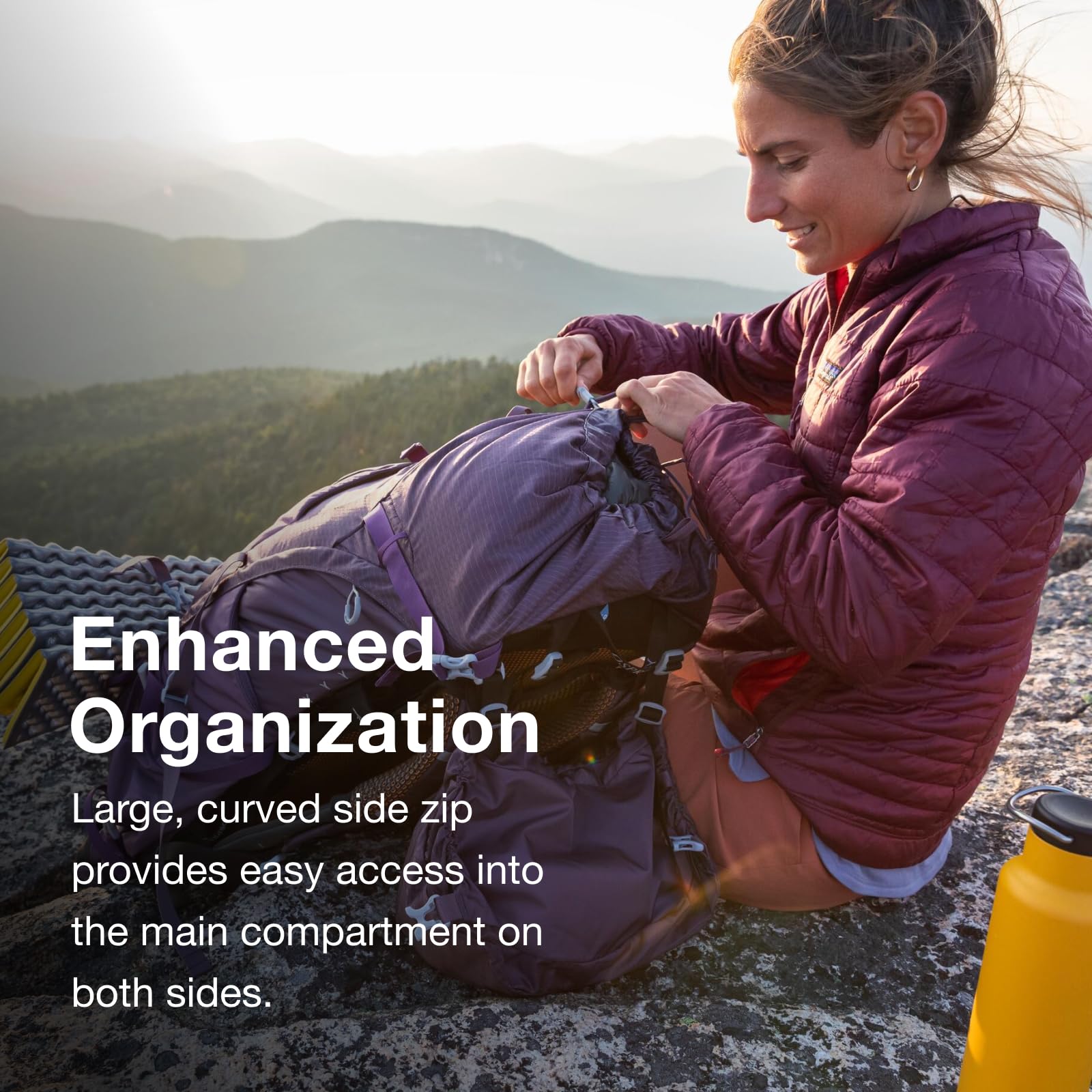 osprey-aura-ag-50l-women-s-backpacking-backpack-antigravity-suspension-integrate image 5