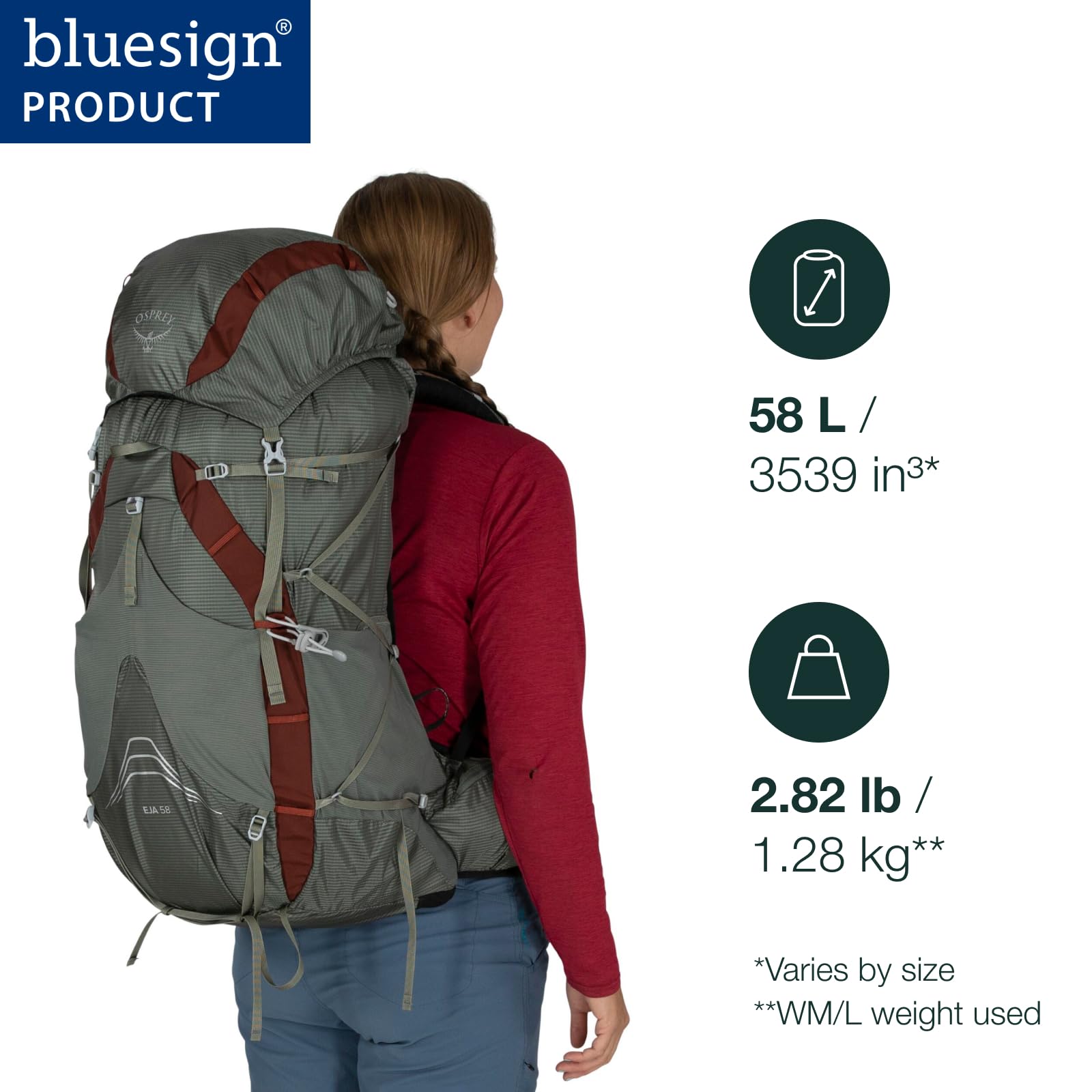 osprey-eja-58l-women-s-ultralight-backpacking-backpack-purple-dusk-wm-l image 2