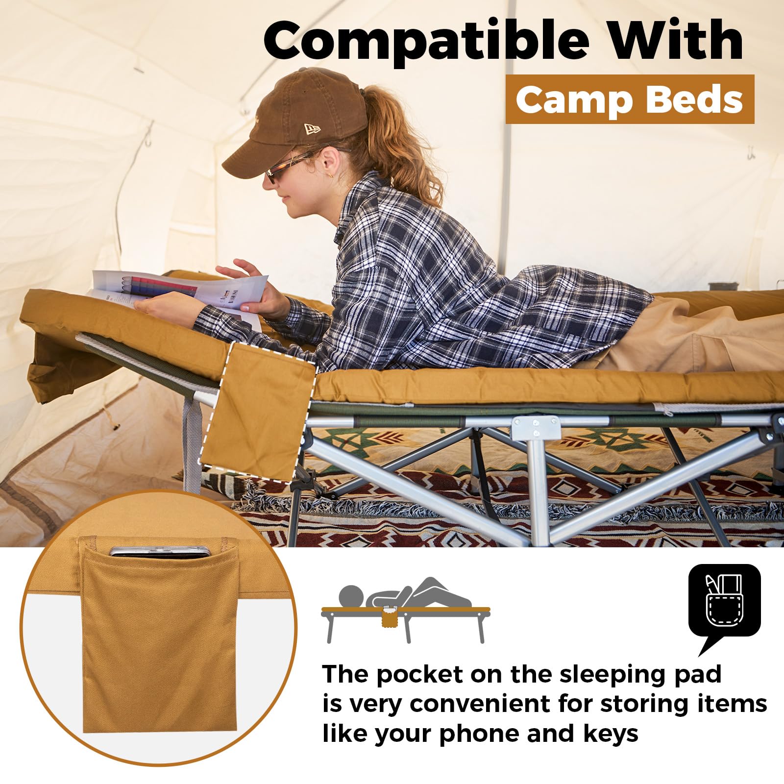 kingcamp-comfort-x-5-quilted-memory-foam-camping-mattress-self-inflating image 2