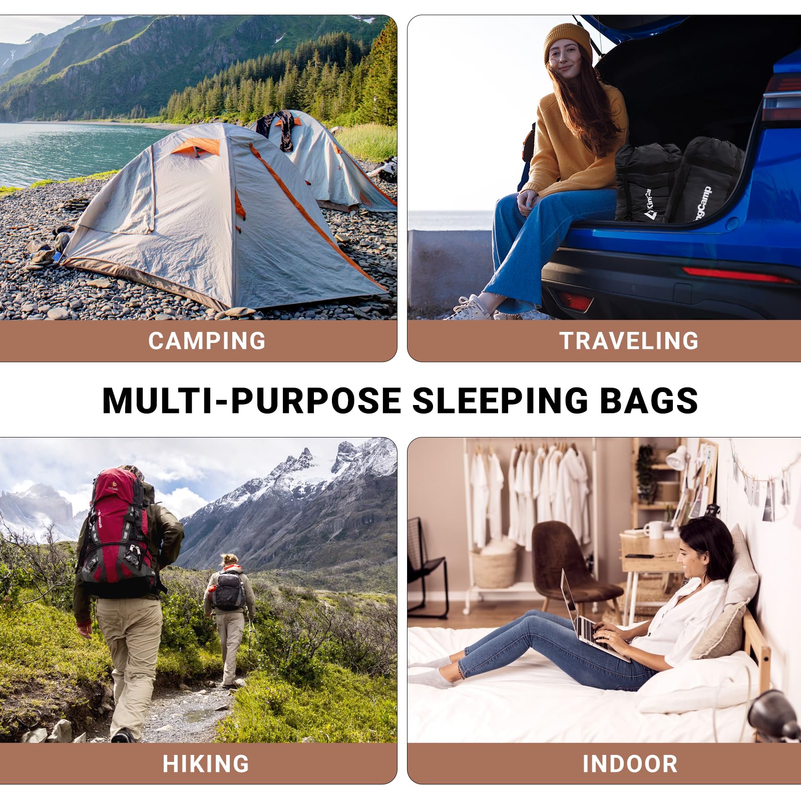 kingcamp-gale-300-hooded-envelope-sleeping-bag-large image 2