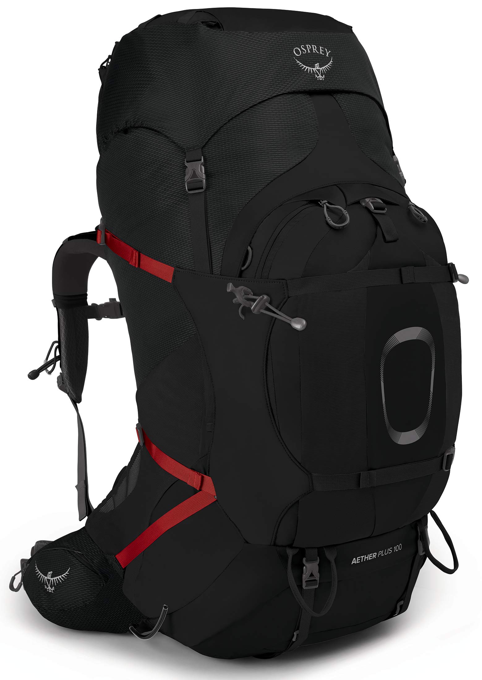 osprey-aether-plus-100l-men-s-backpacking-backpack-black-l-xl image 4