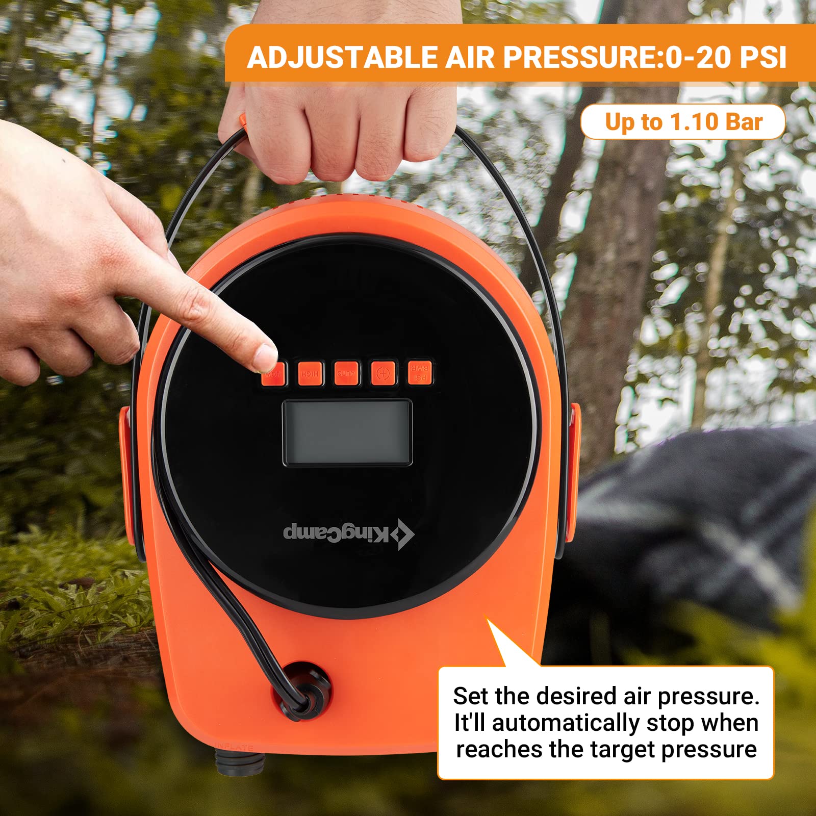 kingcamp-thor-portable-electric-air-pump-for-tents-sleeping-pads-air-mattresses image 5