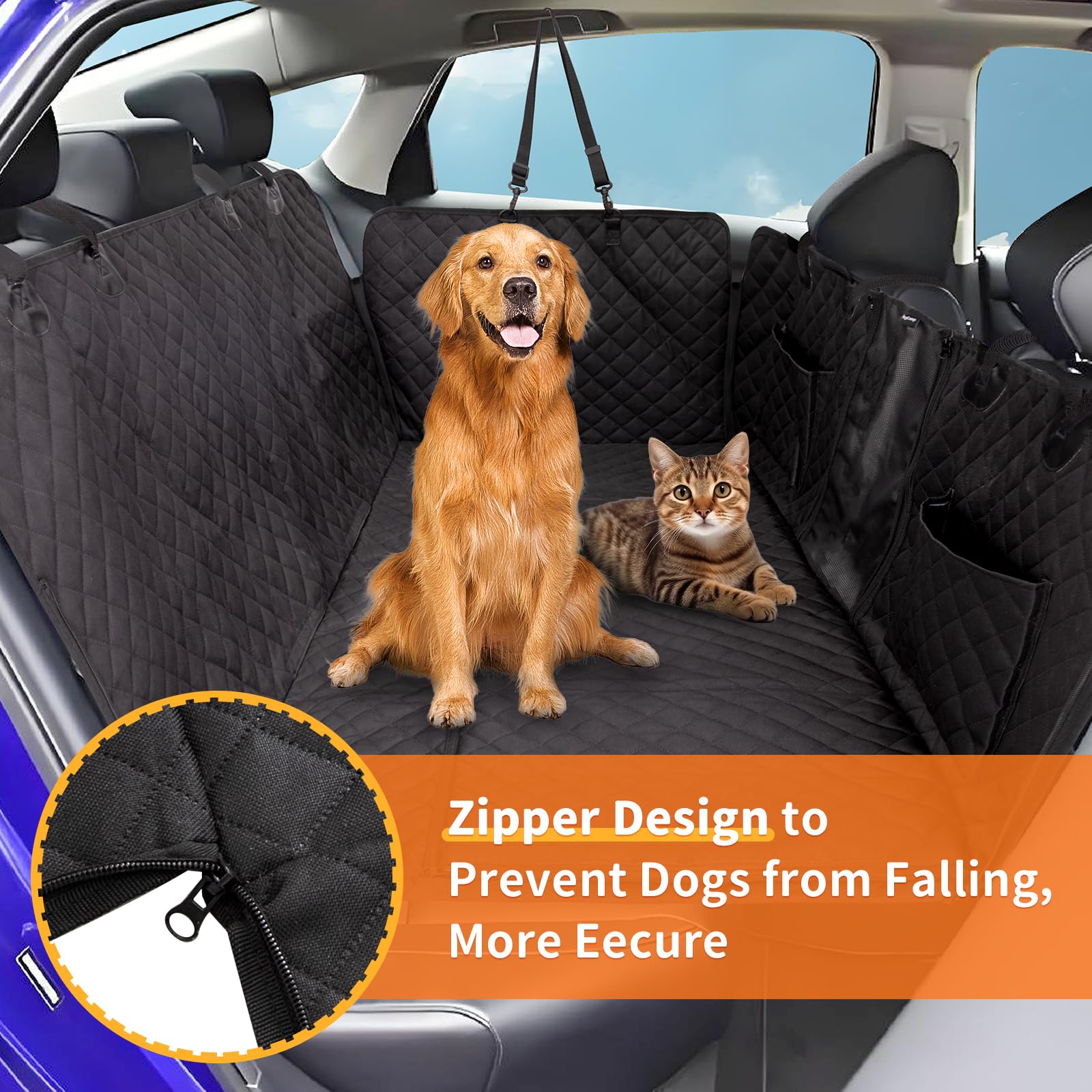 kingcamp-hard-bottom-dog-car-seat-cover image 4