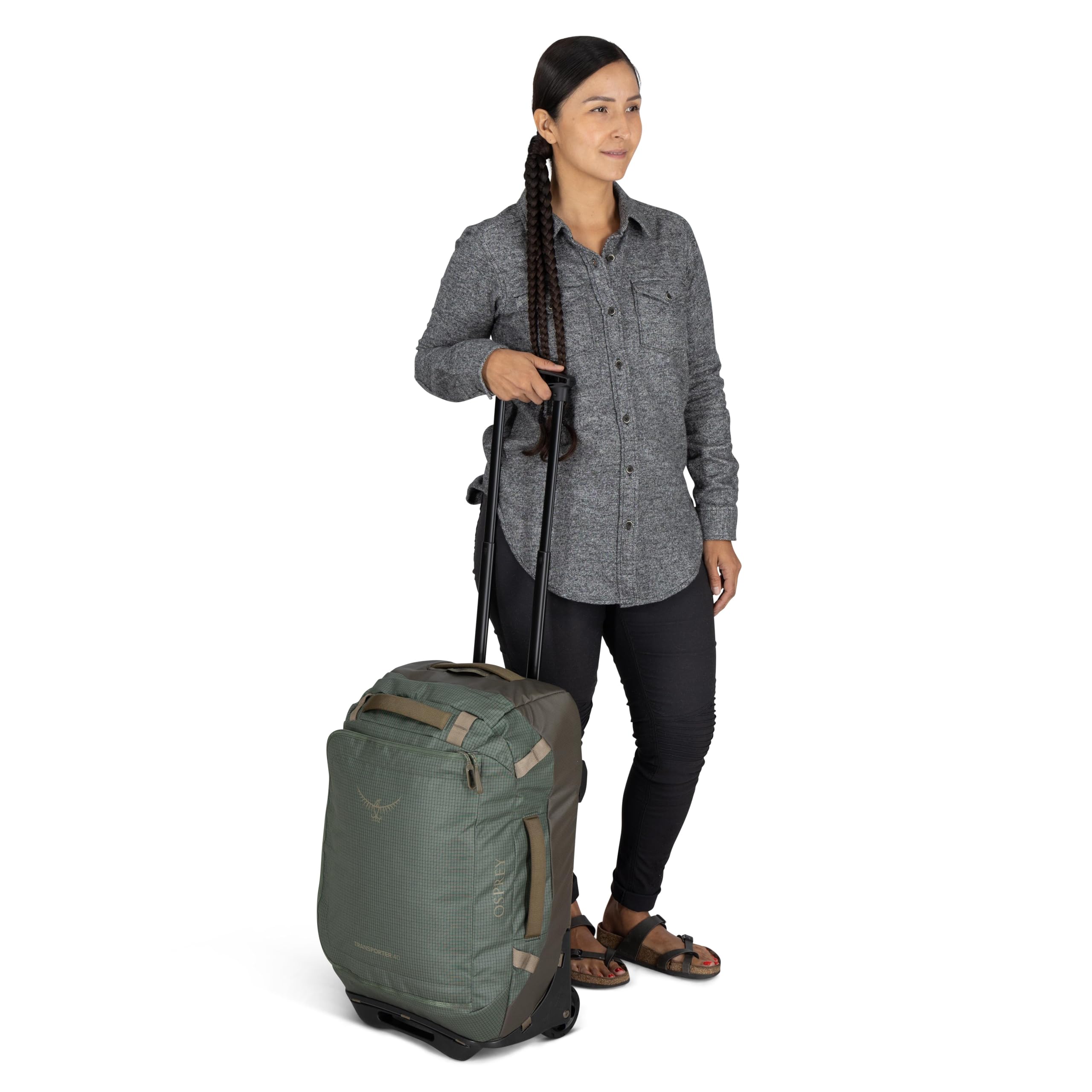 osprey-transporter-40l-wheeled-travel-duffel-bag-carry-on-rolling-suitcase image 8