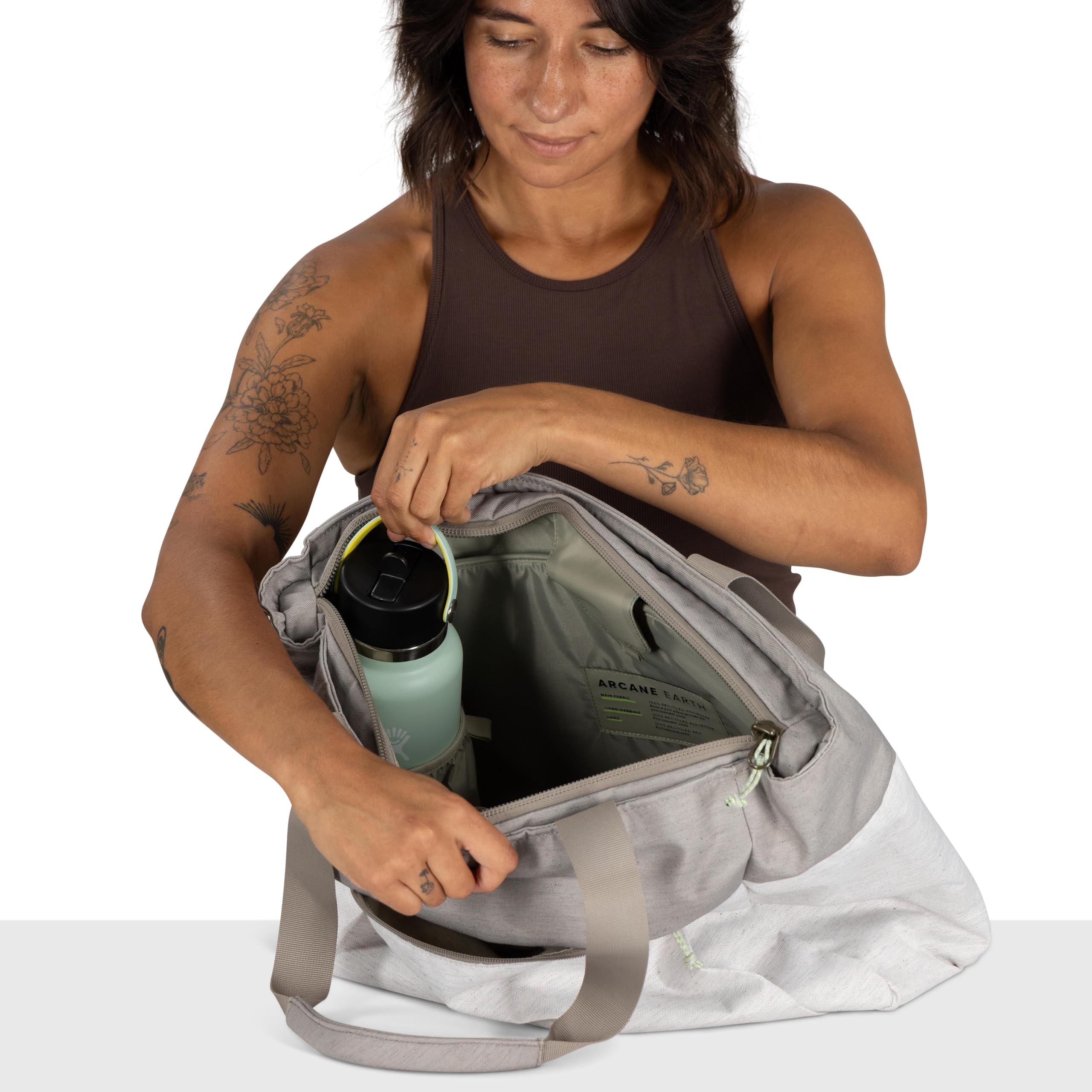 osprey-arcane-earth-large-day-22-commuter-backpack-100-recycled-fabric-laptop-sl image 7