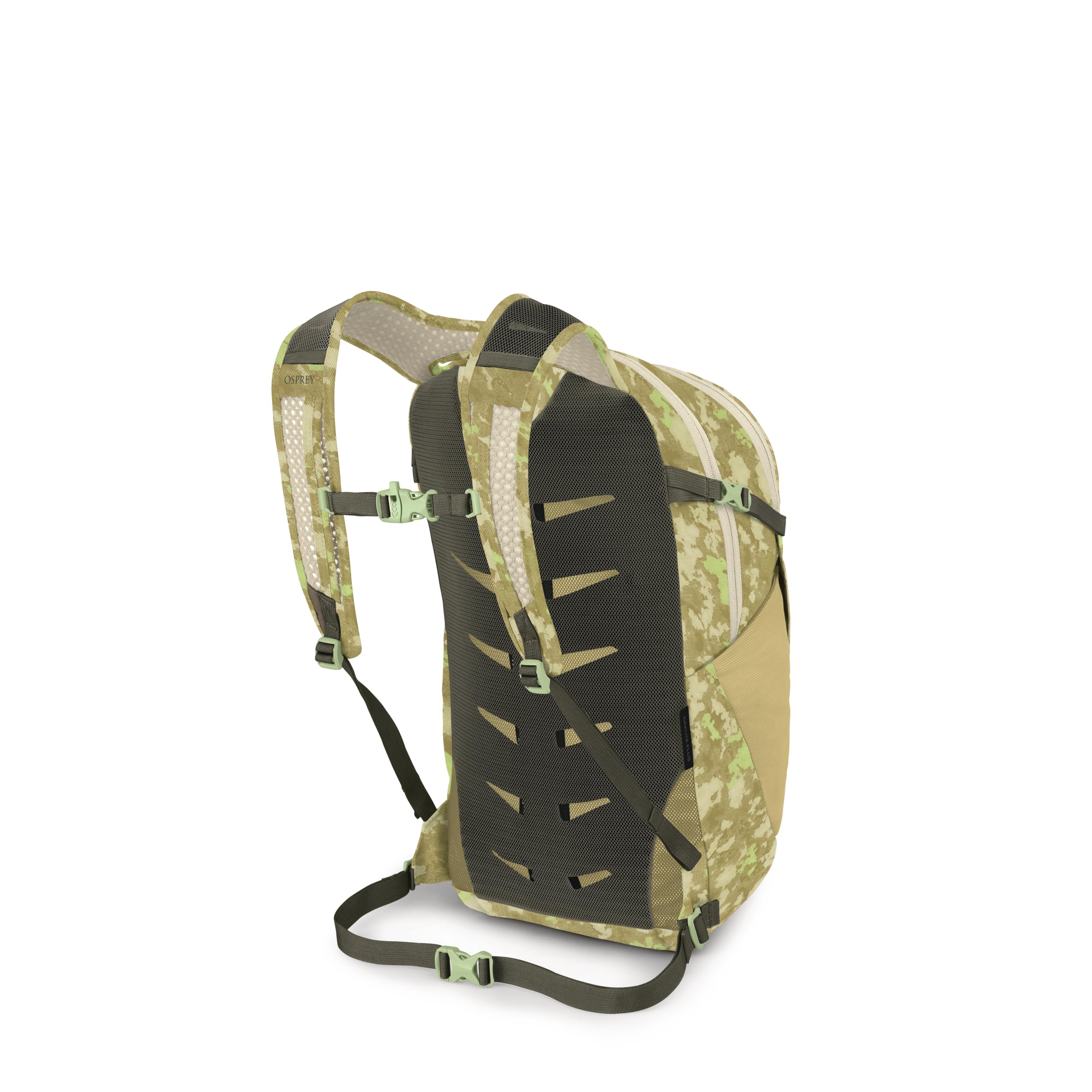 osprey-daylite-plus-20l-daypack-sunlit-lichen-print-gravel-tan-recycled-fabric image 3