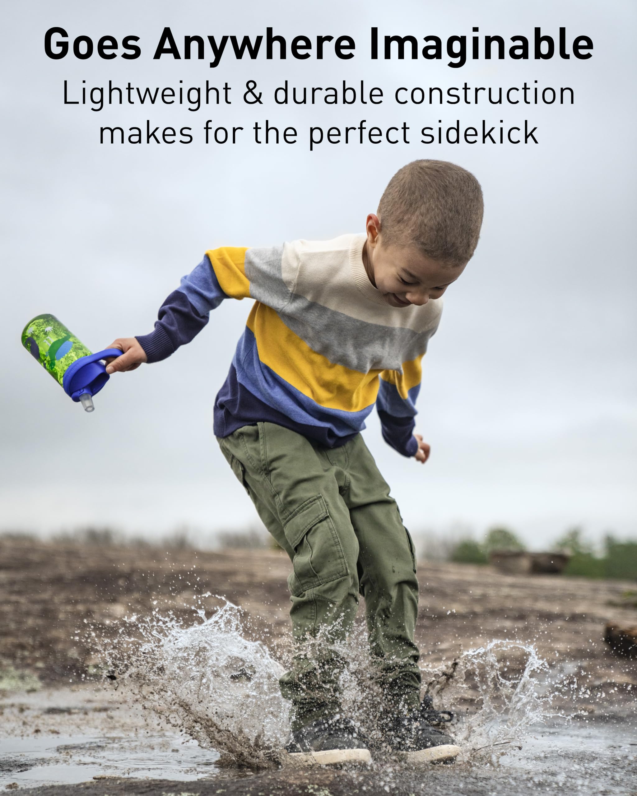camelbak-eddy-kids-water-bottle-with-bite-valve-straw-leak-resistant-14oz-hip-di image 2