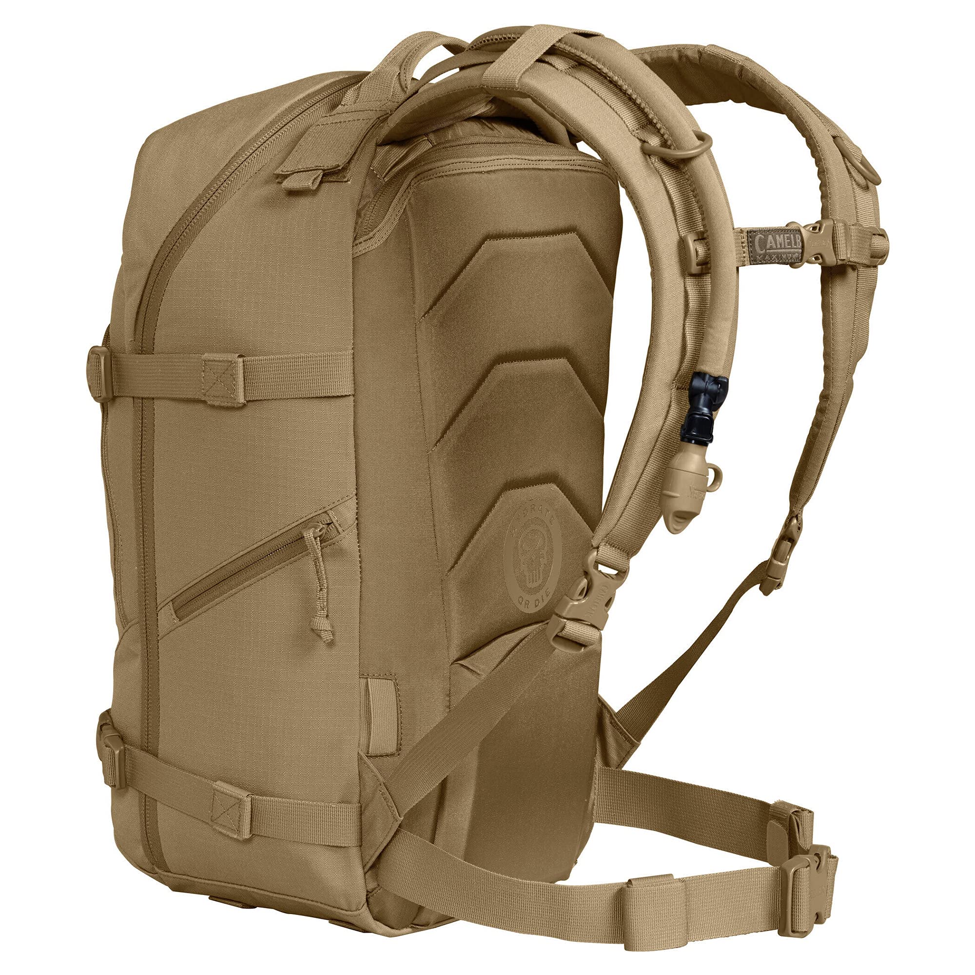 camelbak-sparta-tactical-hydration-pack-100oz-mil-spec-crux-reservoir-coyote image 2