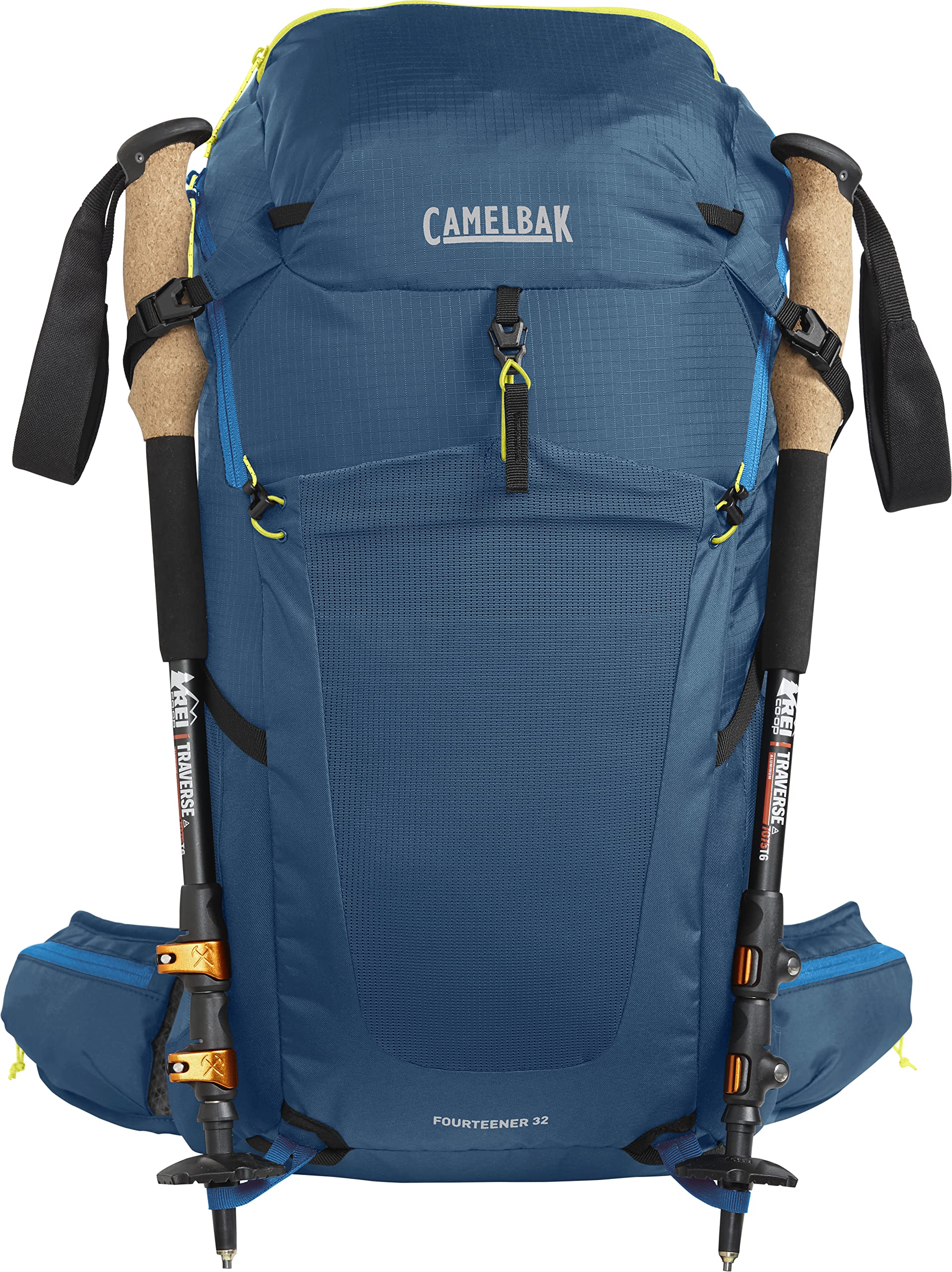 camelbak-fourteener-32-hiking-hydration-backpack-gibraltar-navy-summer-lime-100o image 6