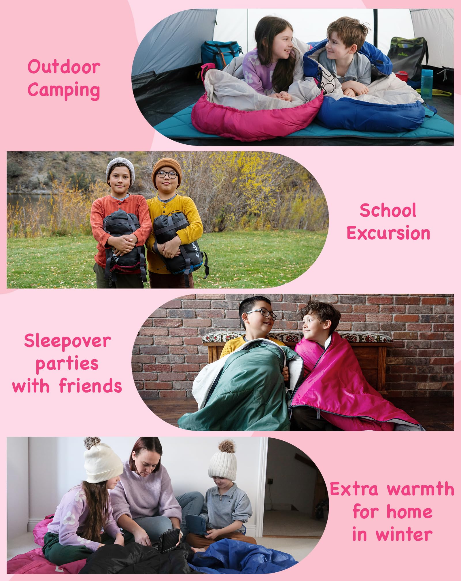 kingcamp-oasis-250s-kids-flannel-sleeping-bag image 6
