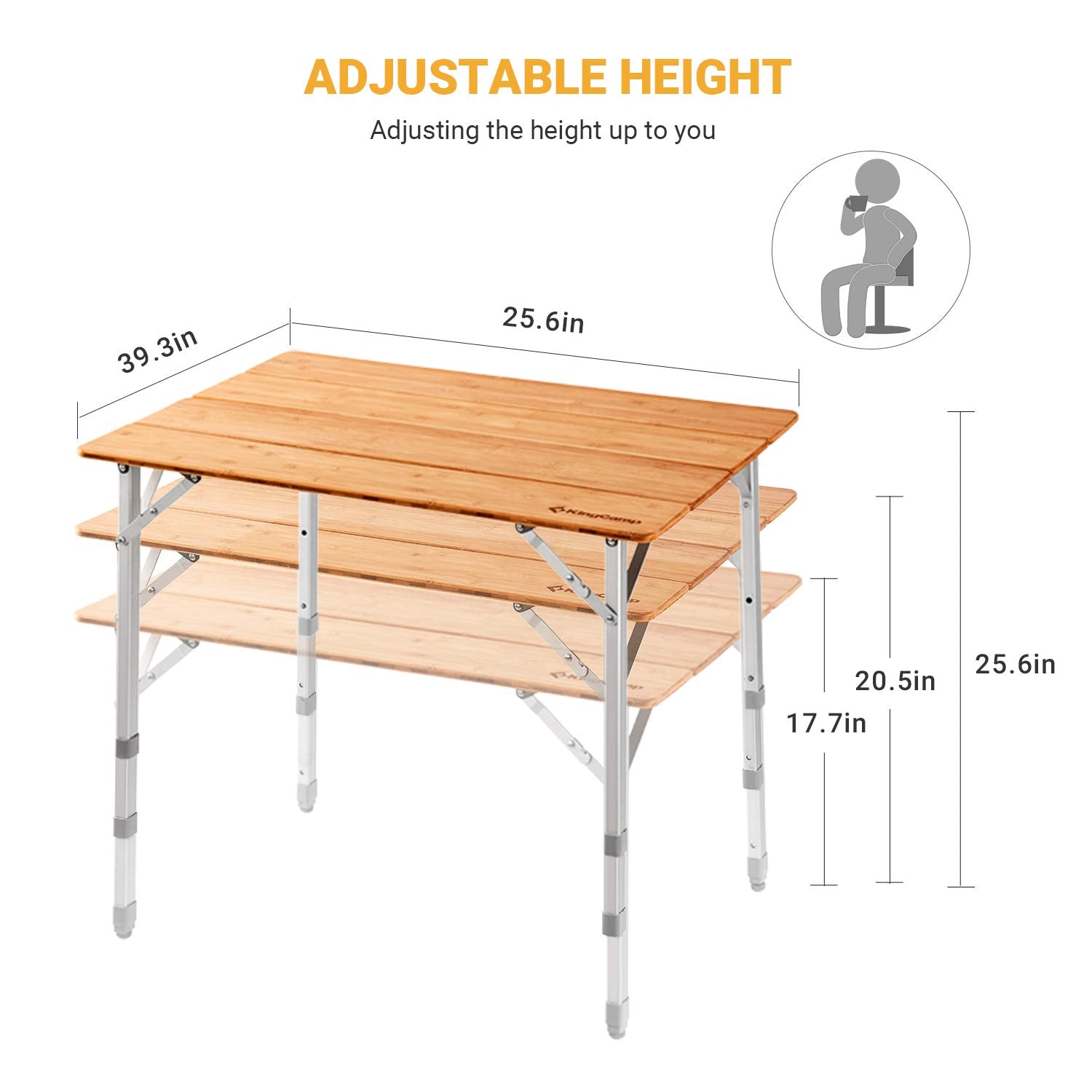 kingcamp-2-4-person-folding-camping-table-39x25-inches image 5